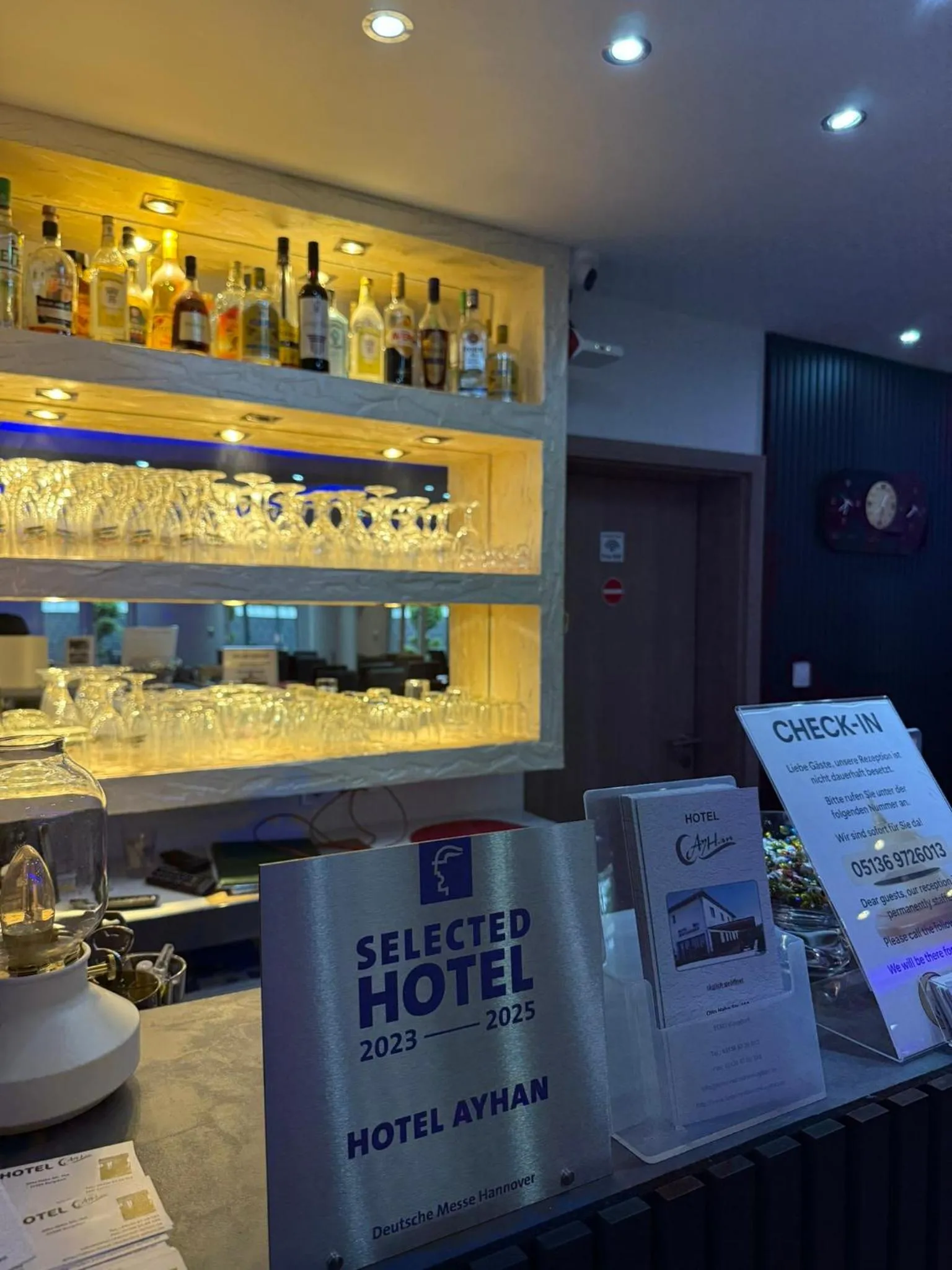 Lobby or reception in Ayhan Hotel