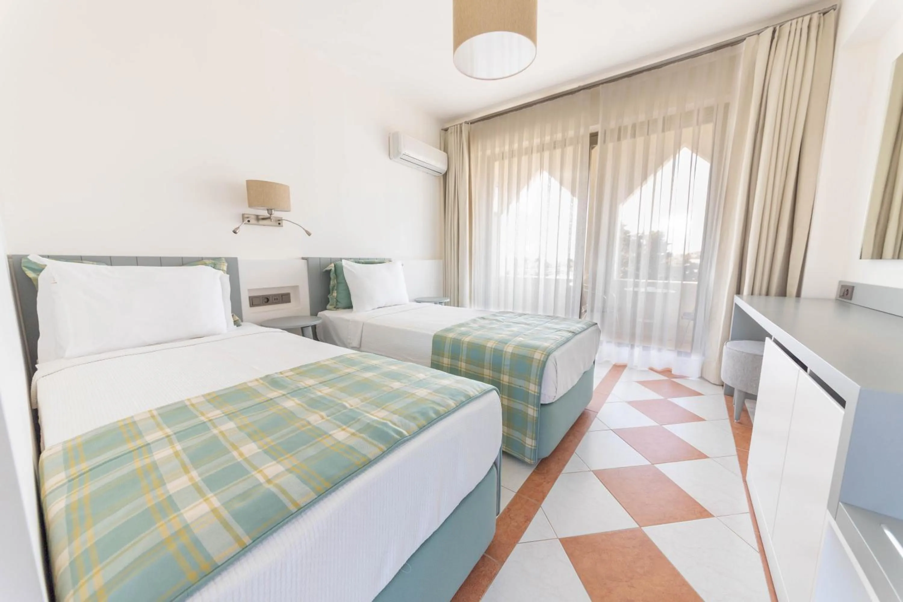 Bed in Arinnanda Hotel Cesme