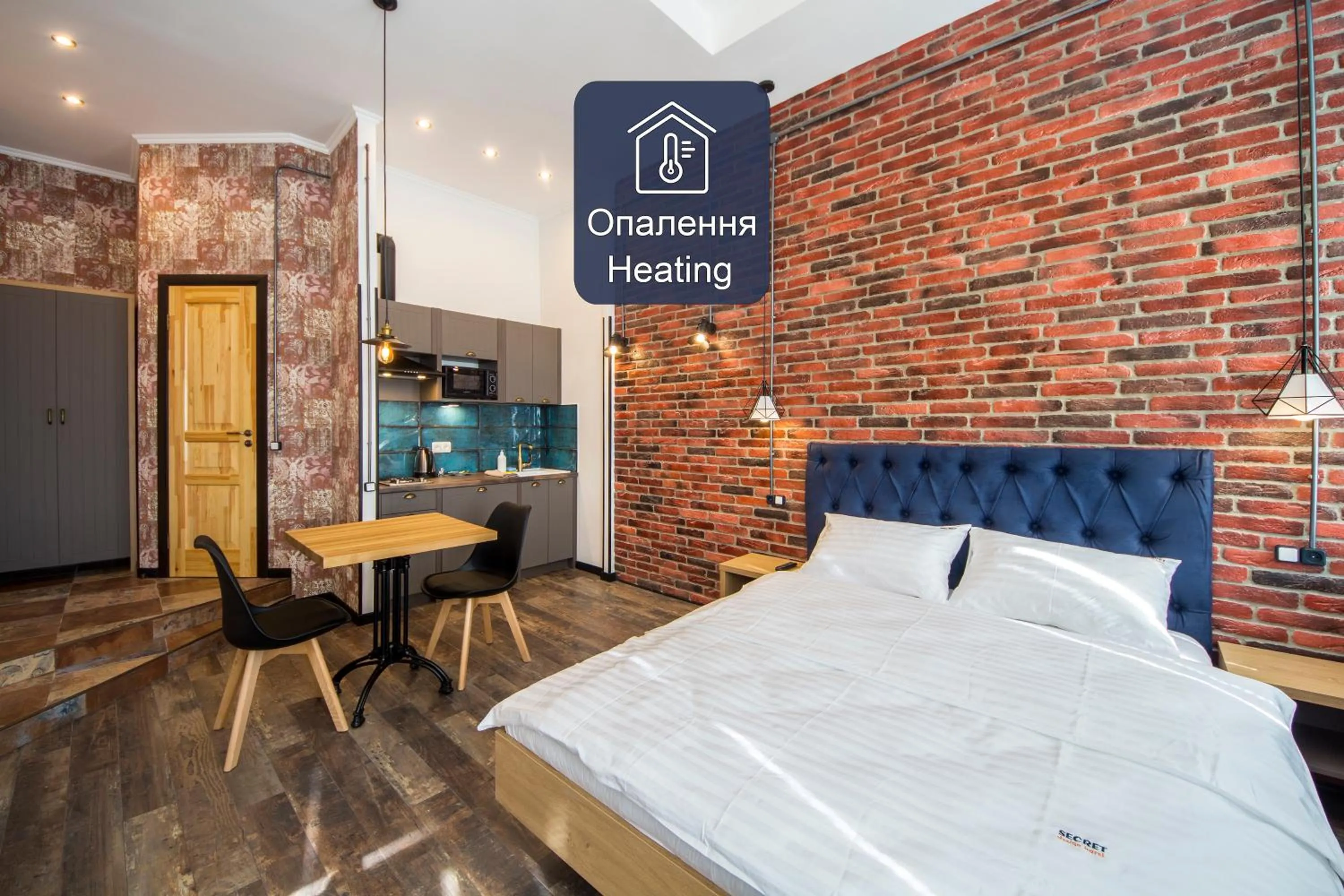 Bed in Secret Apartments