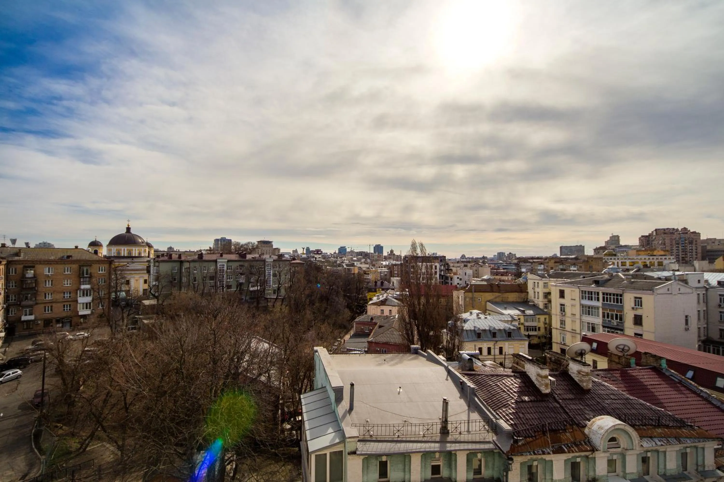 City view in Secret Apartments