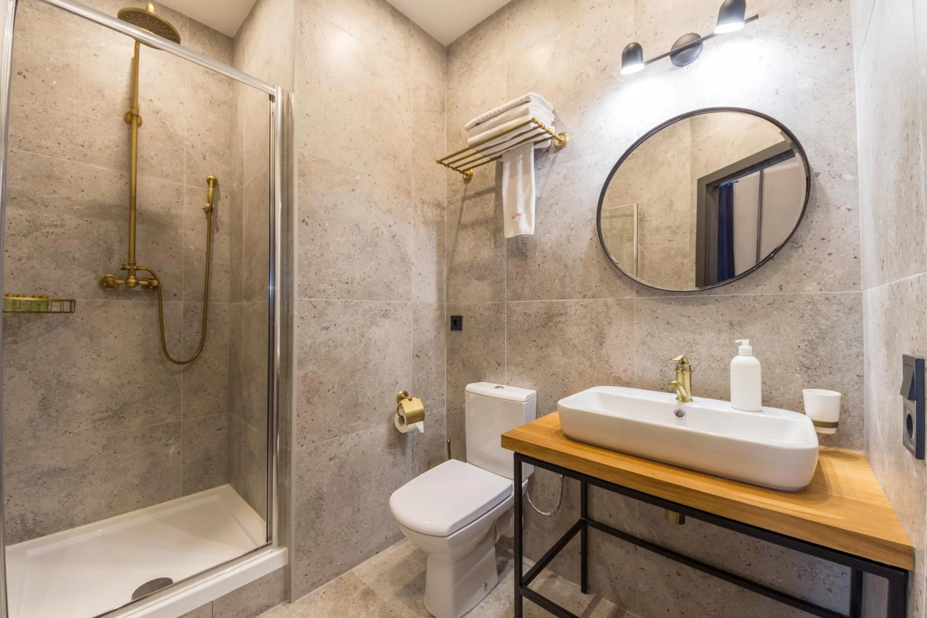 Toilet in Secret Apartments