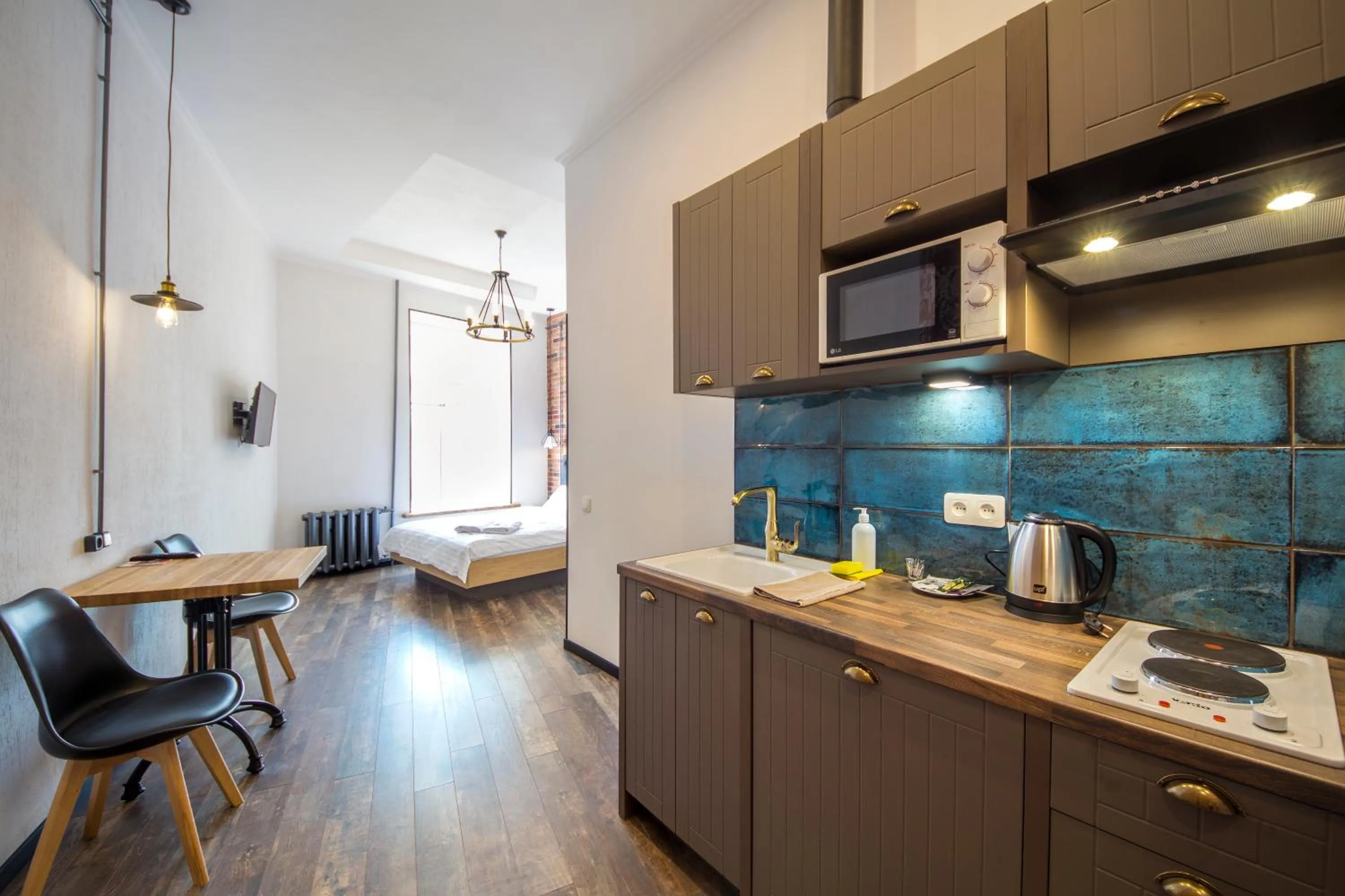Kitchen or kitchenette in Secret Apartments