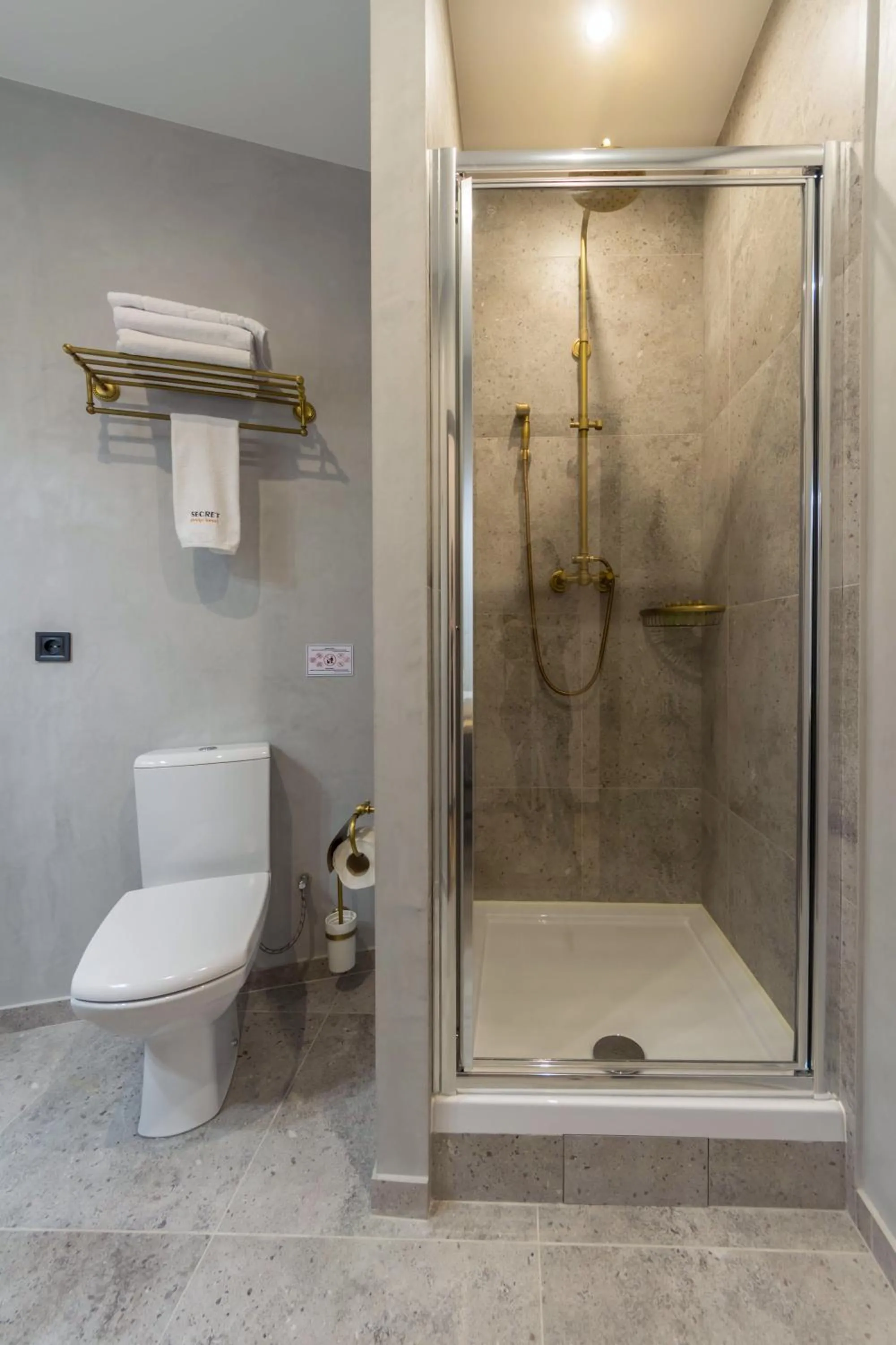 Shower in Secret Apartments