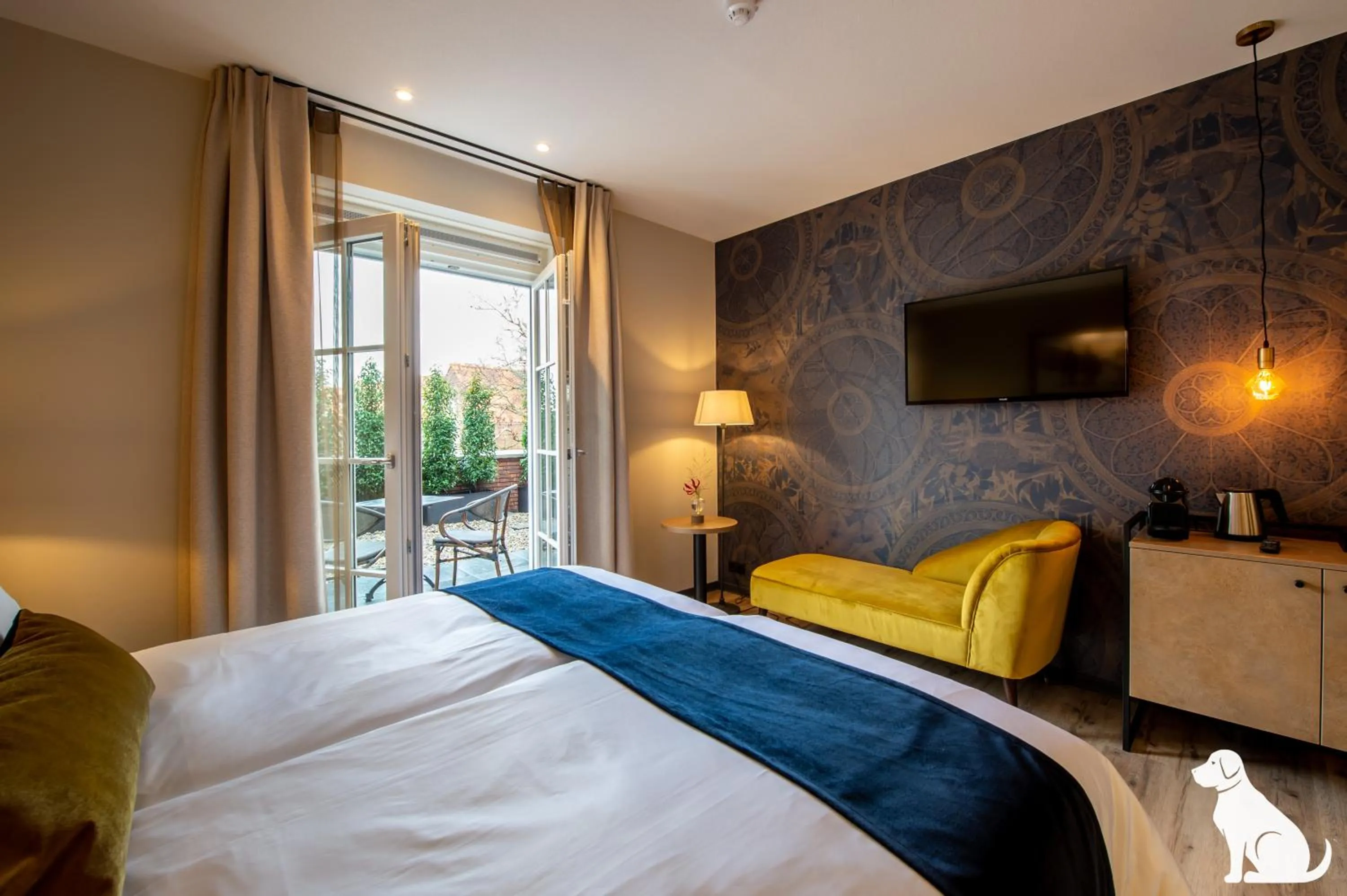 Balcony/Terrace, Bed in Mondragon