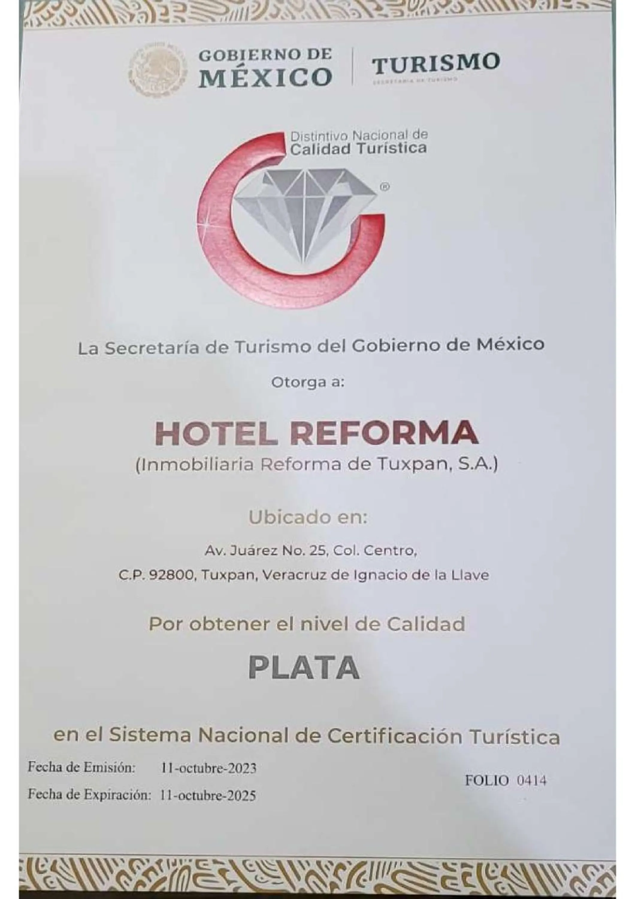 Hotel Reforma Tuxpan