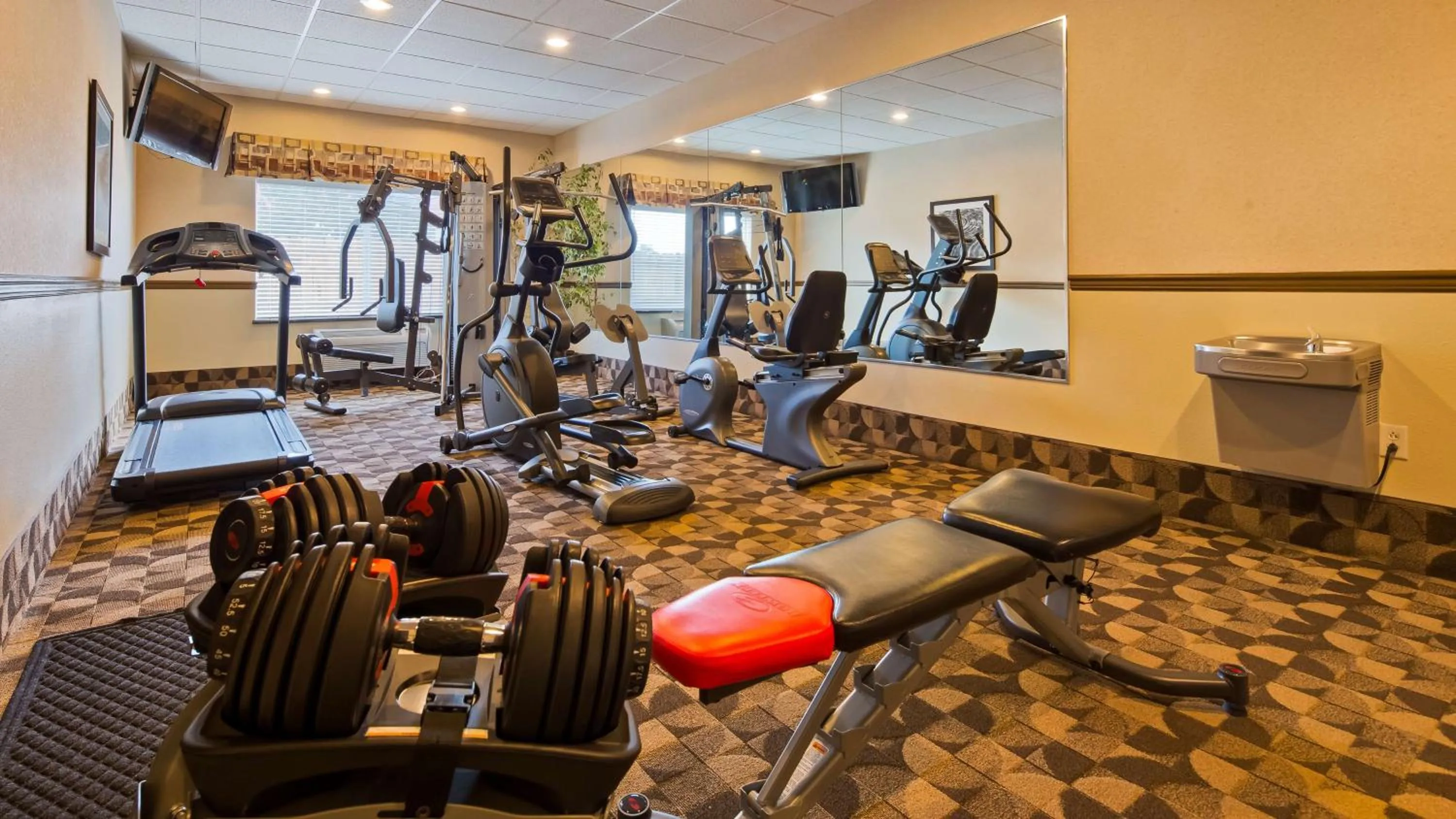 Fitness centre/facilities in Best Western Plus Montezuma Inn and Suites