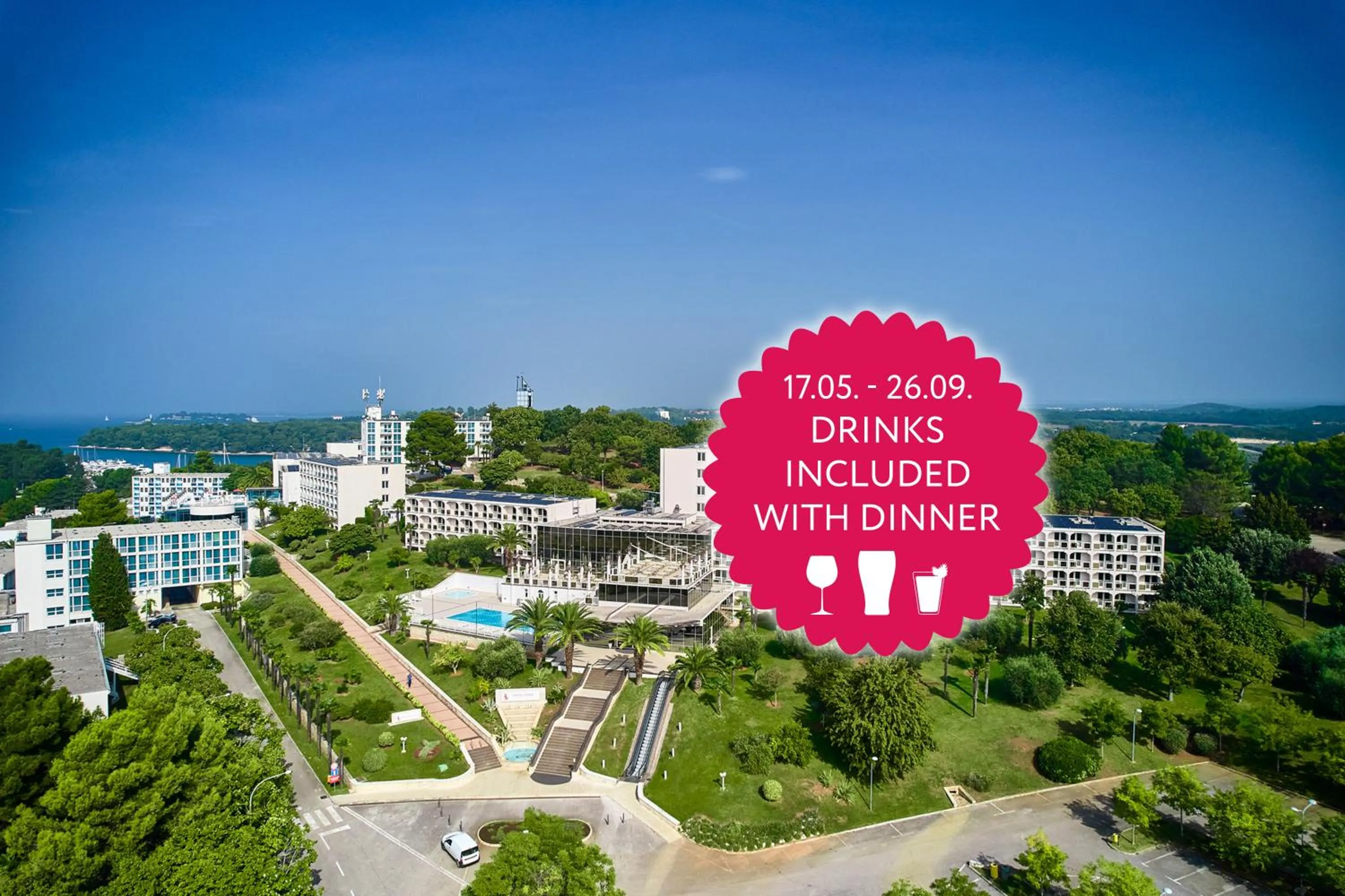 Property building in Hotel Istra Plava Laguna