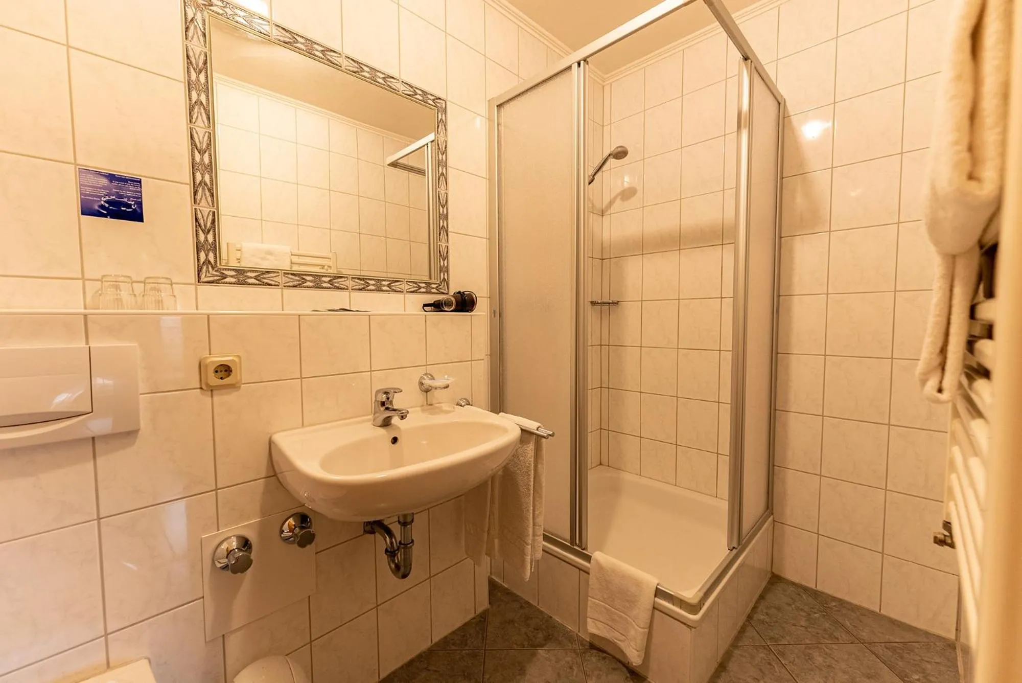 Bathroom in Hotel Fronhof Mettendorf