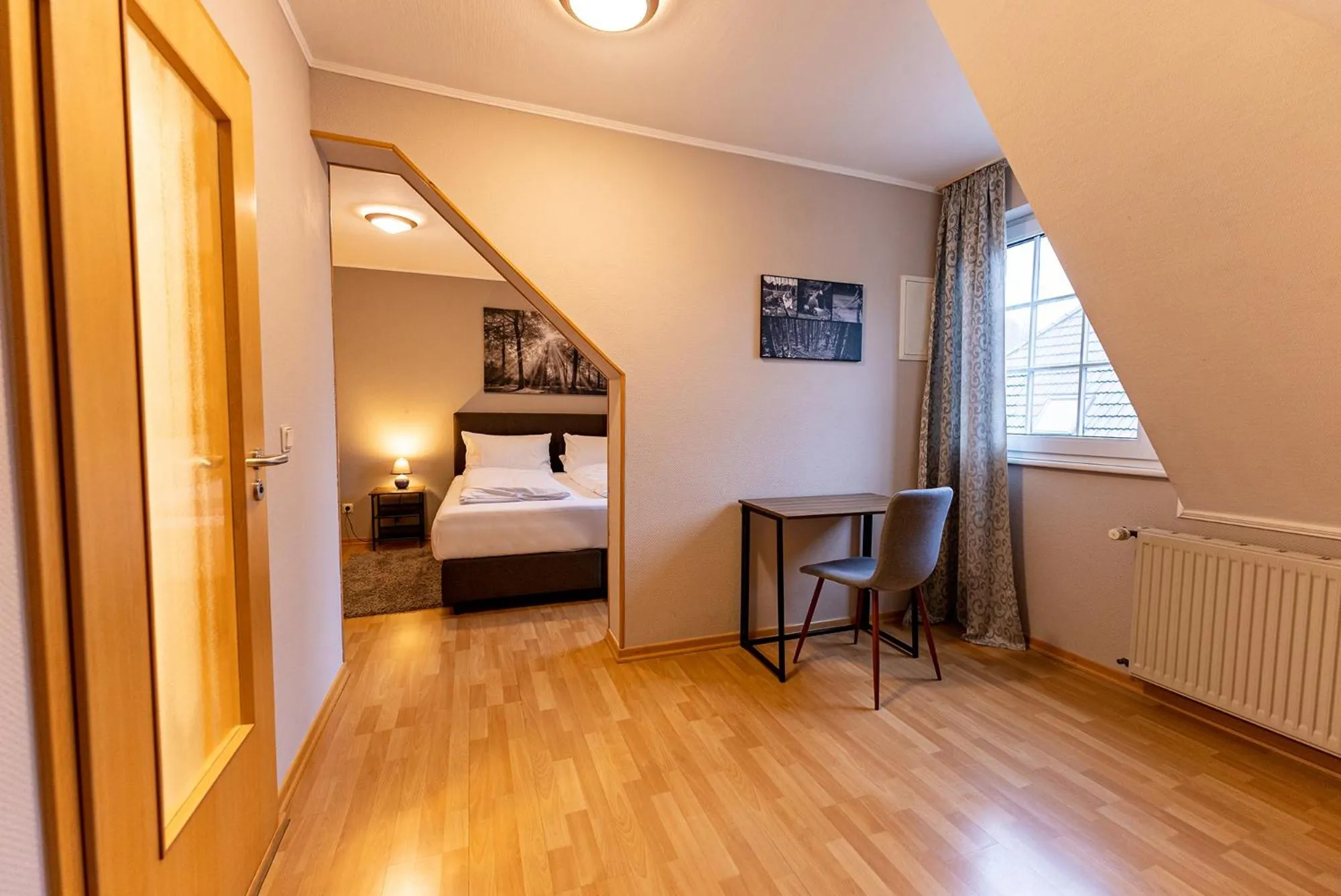 Bed in Hotel Fronhof Mettendorf