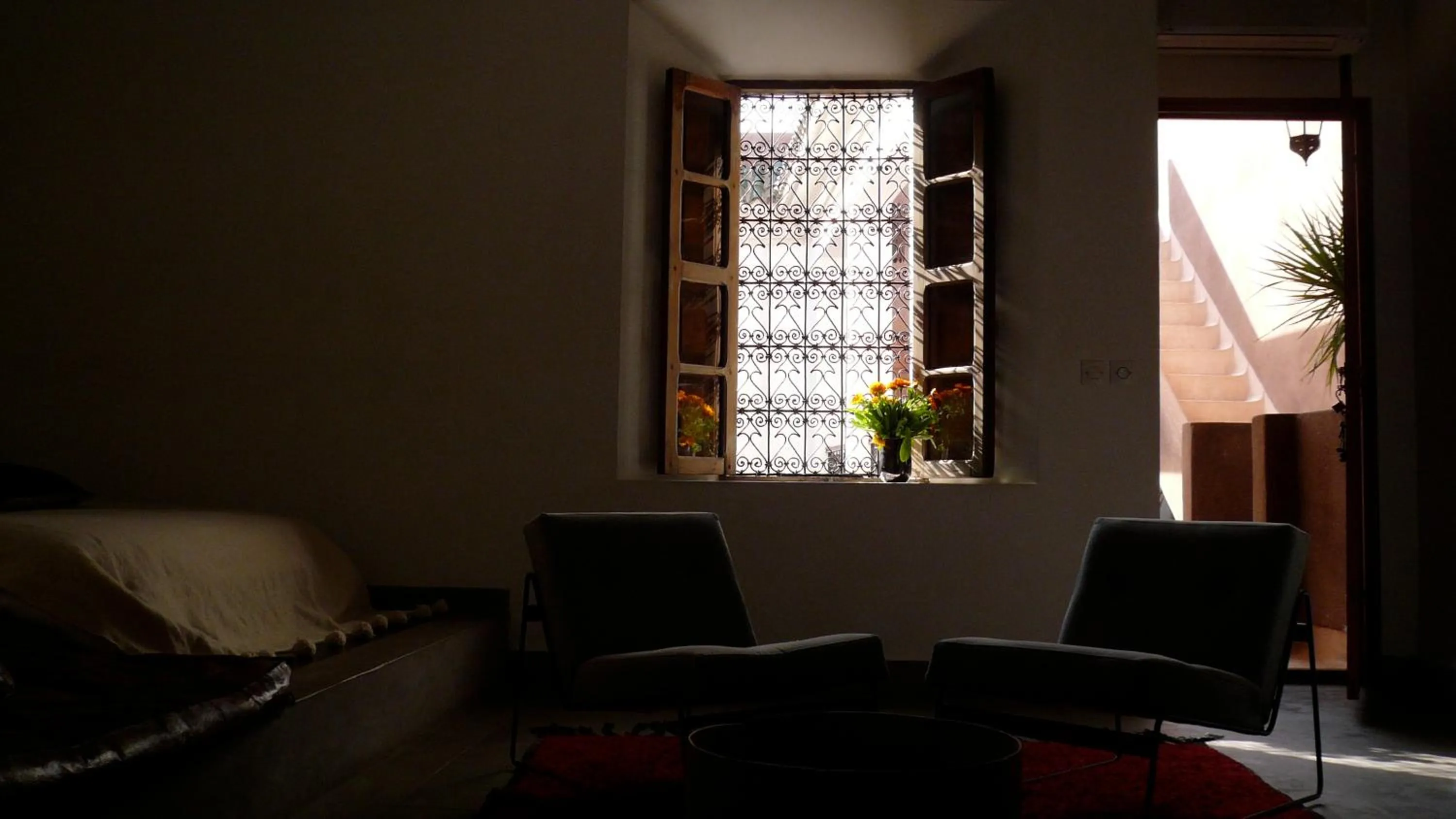 Seating area in Riad UP