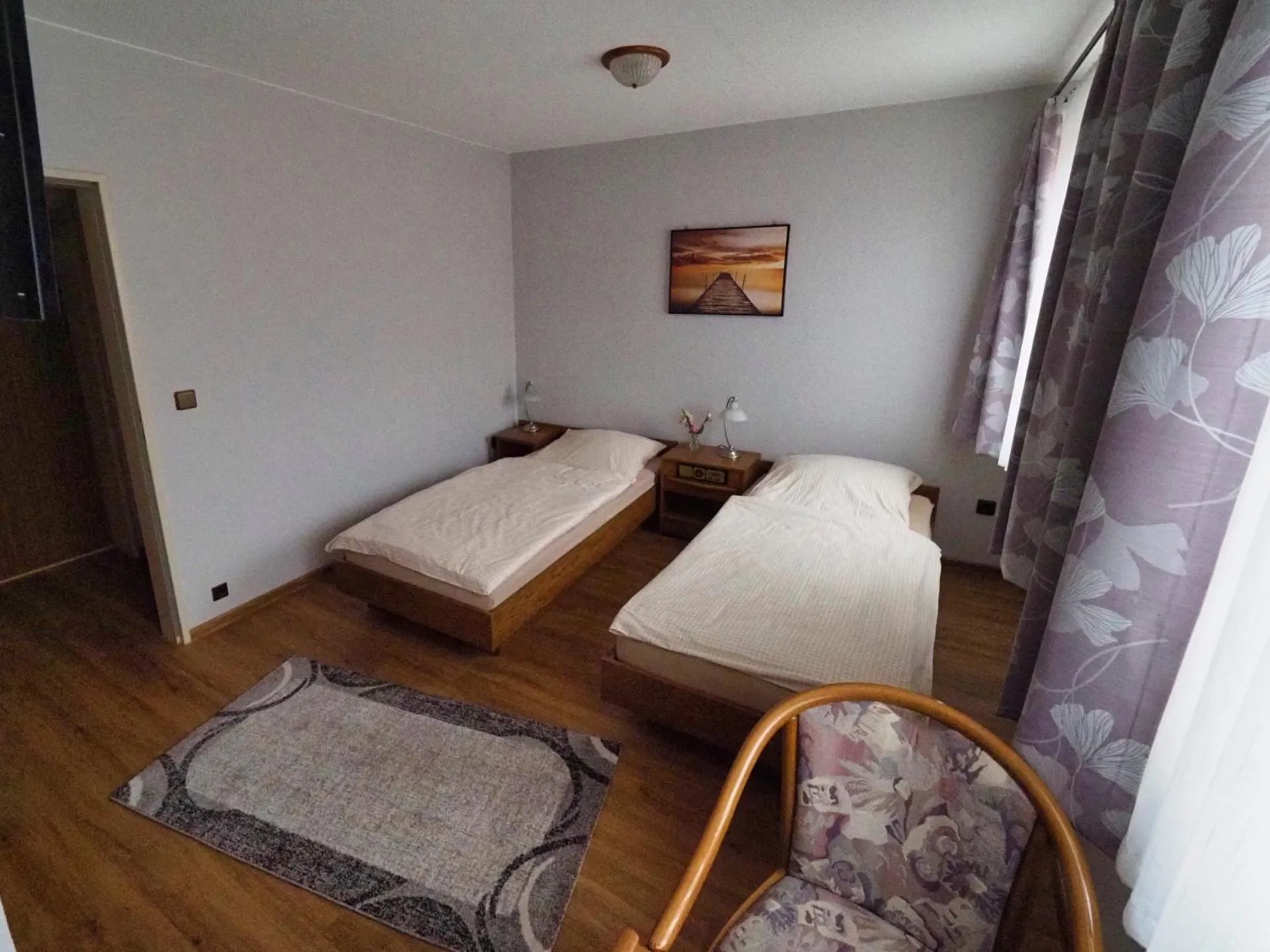 Bed in Gasthof Erfurth