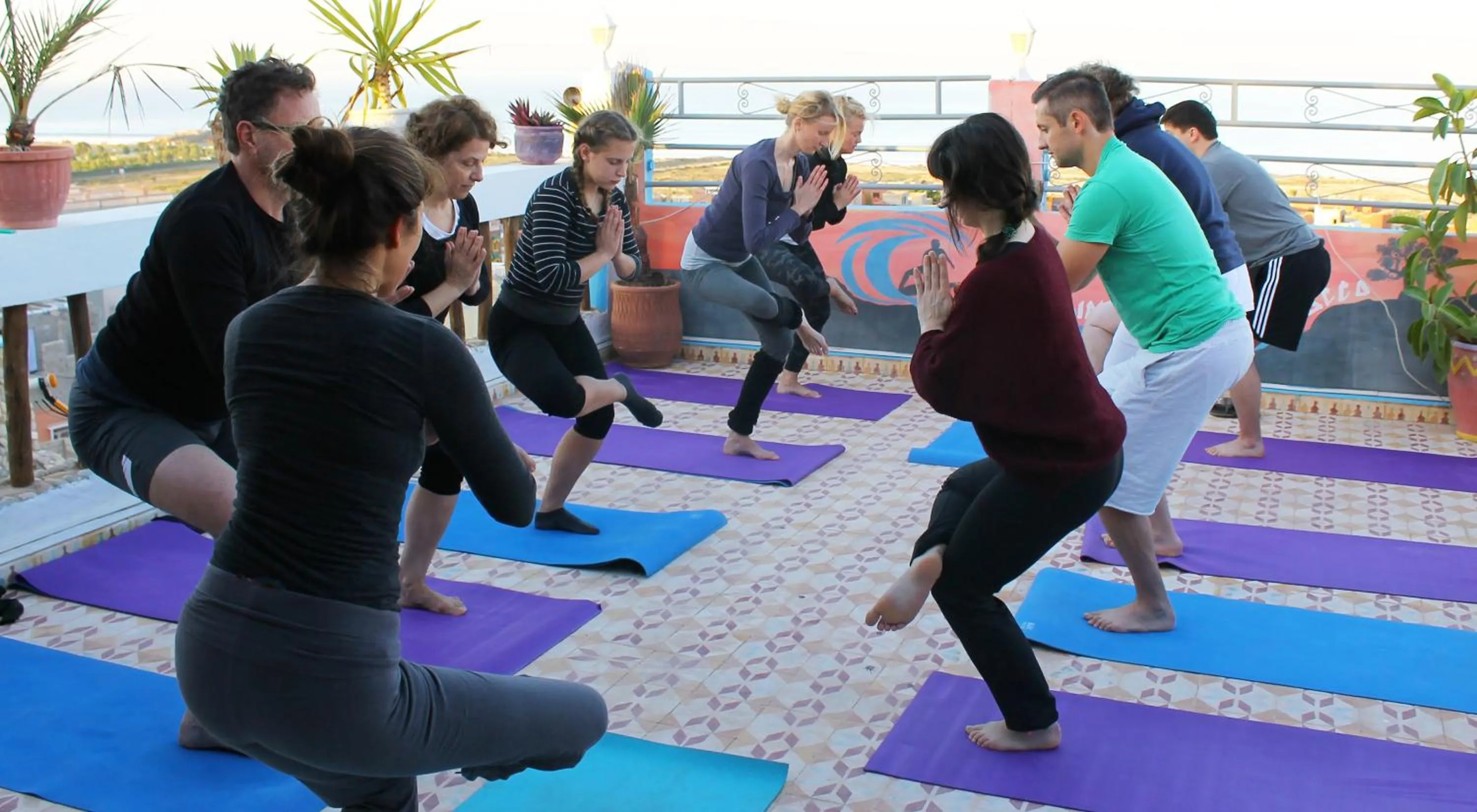 Fitness centre/facilities in Original Surf Morocco