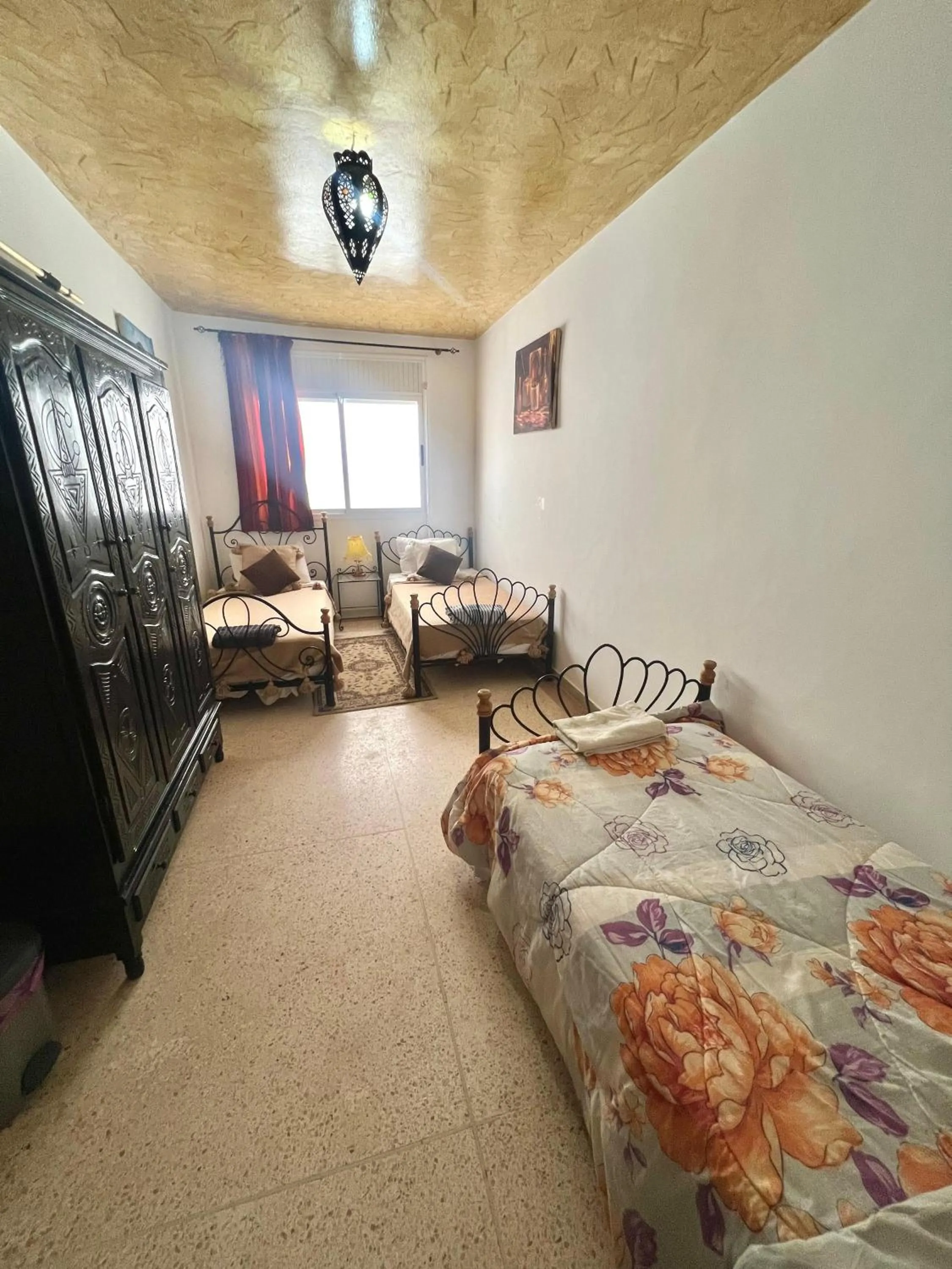 Bedroom, Bed in Original Surf Morocco