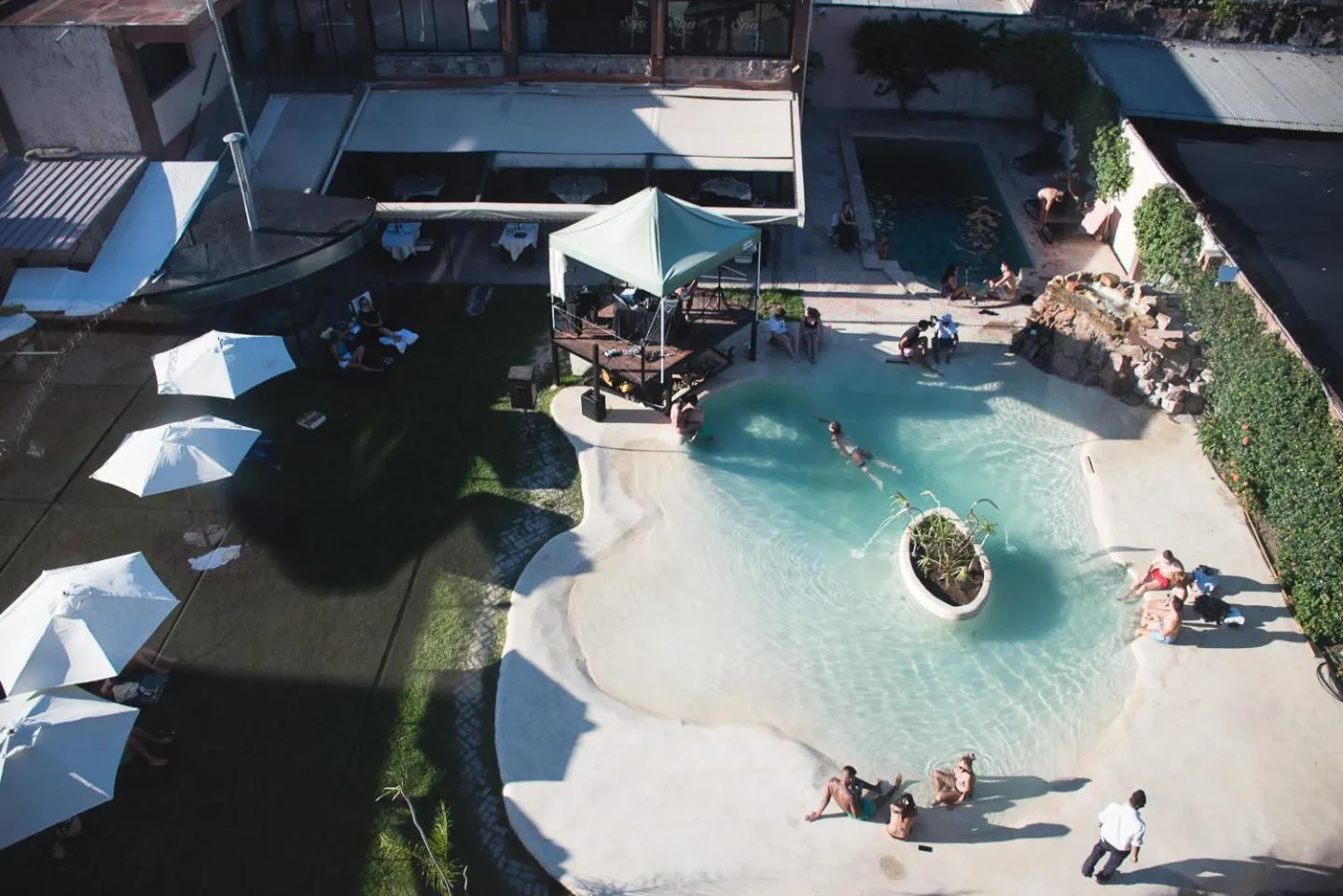 Bird's eye view in Hotel Samka