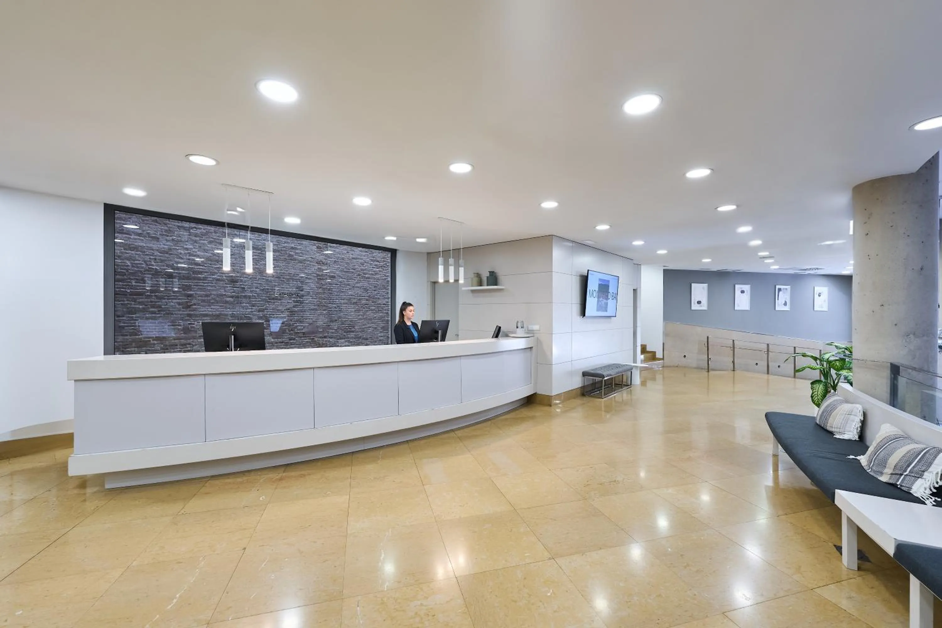 Lobby or reception in RAMBLAS HOTEL powered by Vincci Hoteles