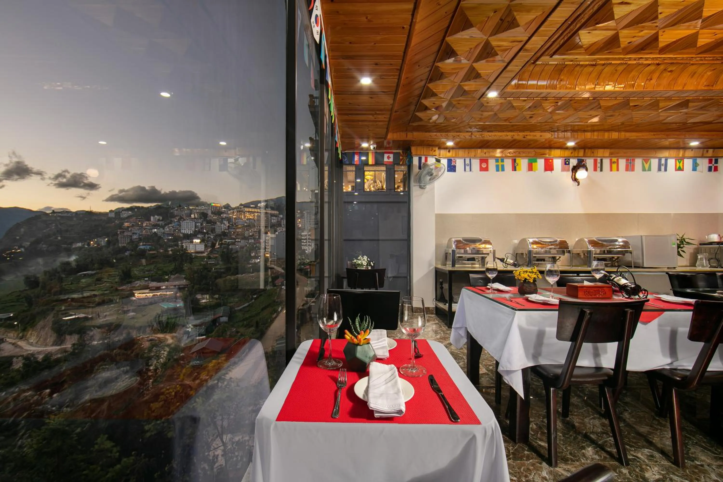 Property building in Sapa Valley view hotel