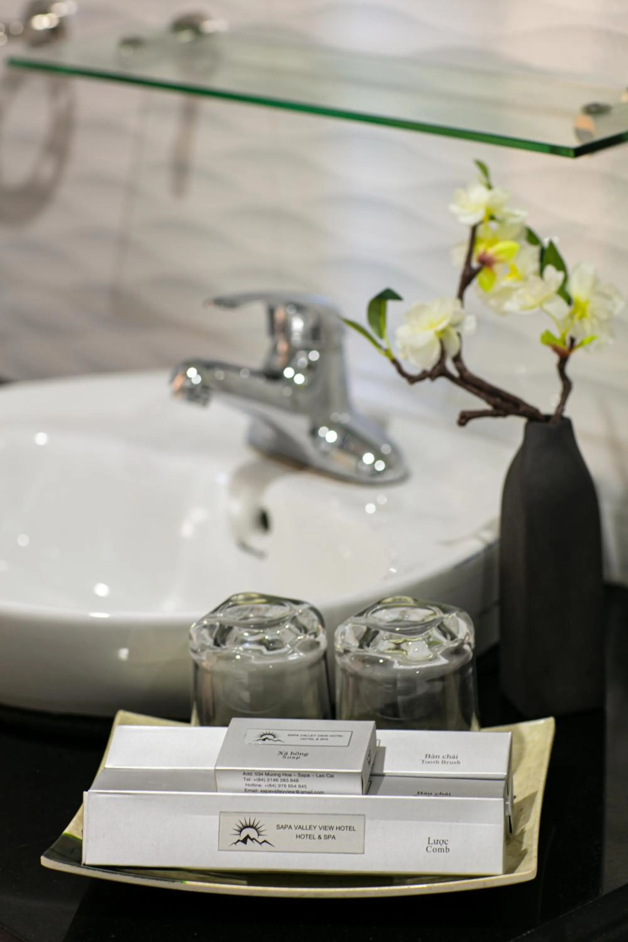 Bathroom in Sapa Valley view hotel