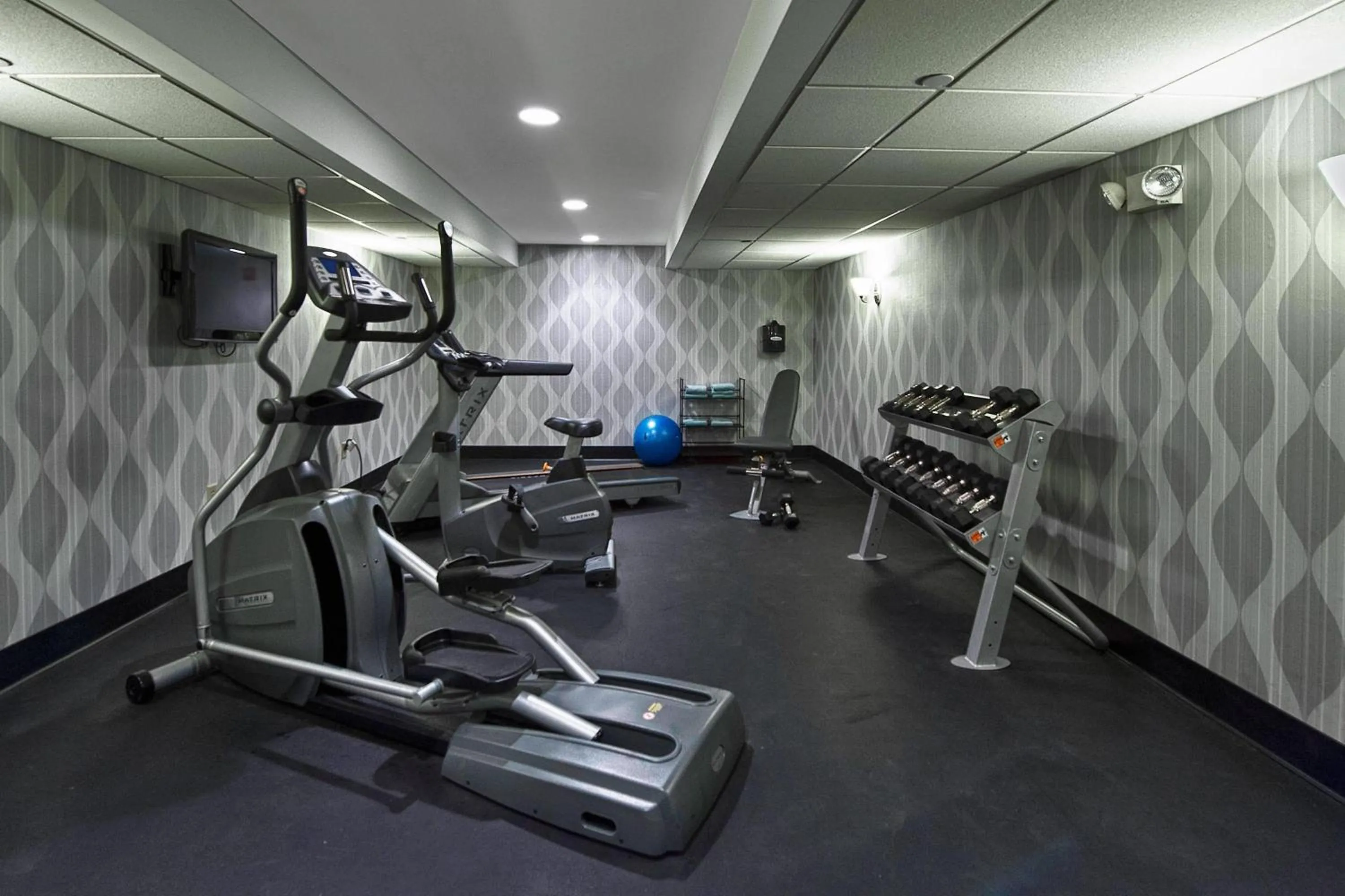 Fitness centre/facilities in Fairfield Inn & Suites by Marriott Keene Downtown