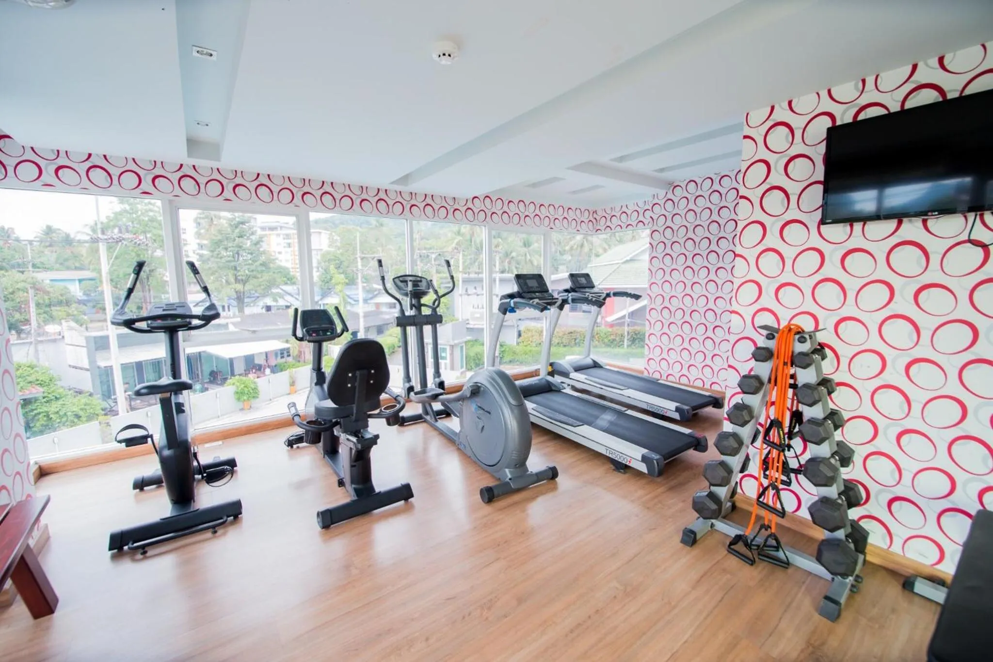 Fitness centre/facilities in Aonang Ocean View Studio ( The Sea Condo )
