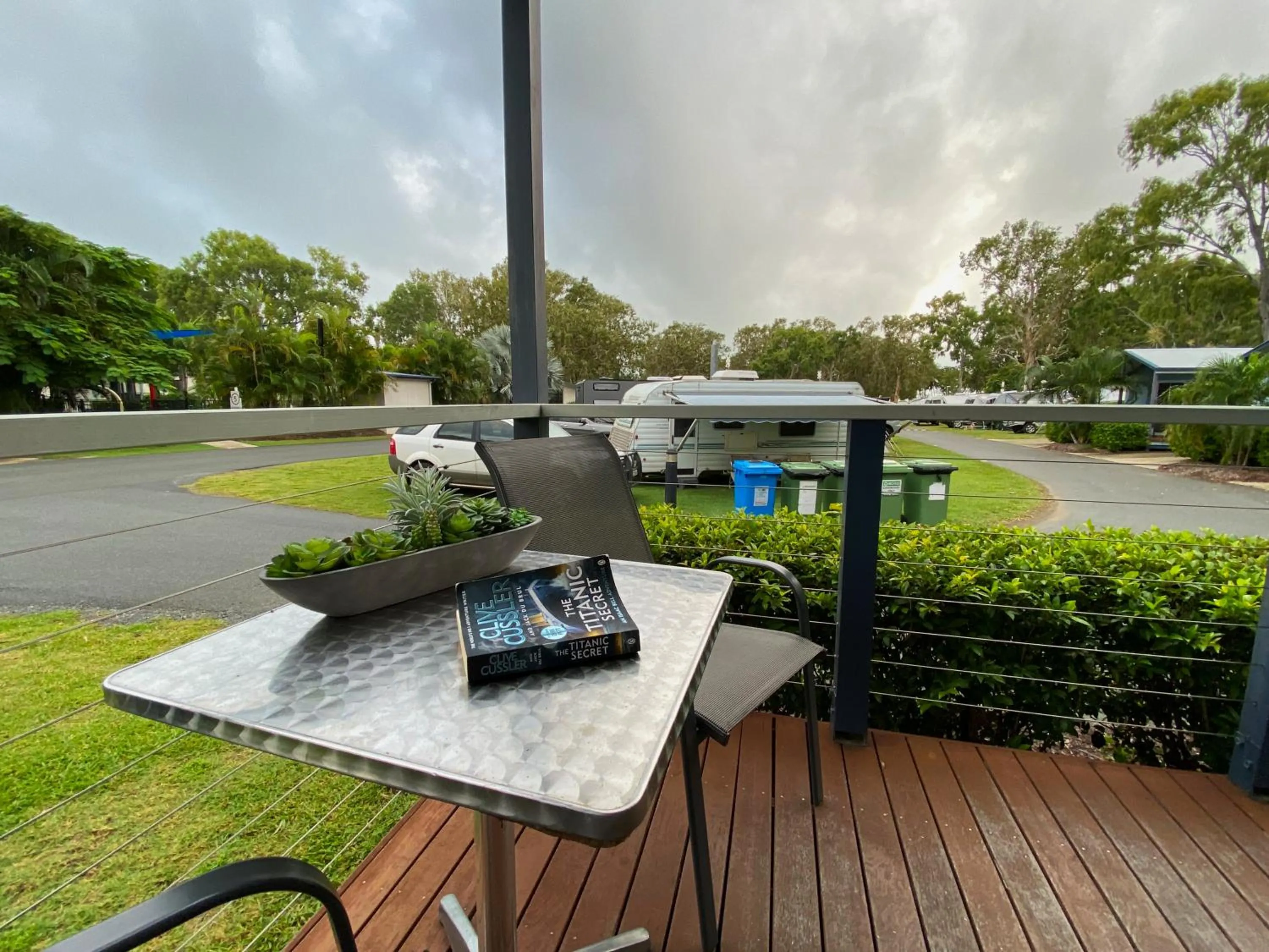 View (from property/room) in BIG4 Mackay Blacks Beach Holiday Park