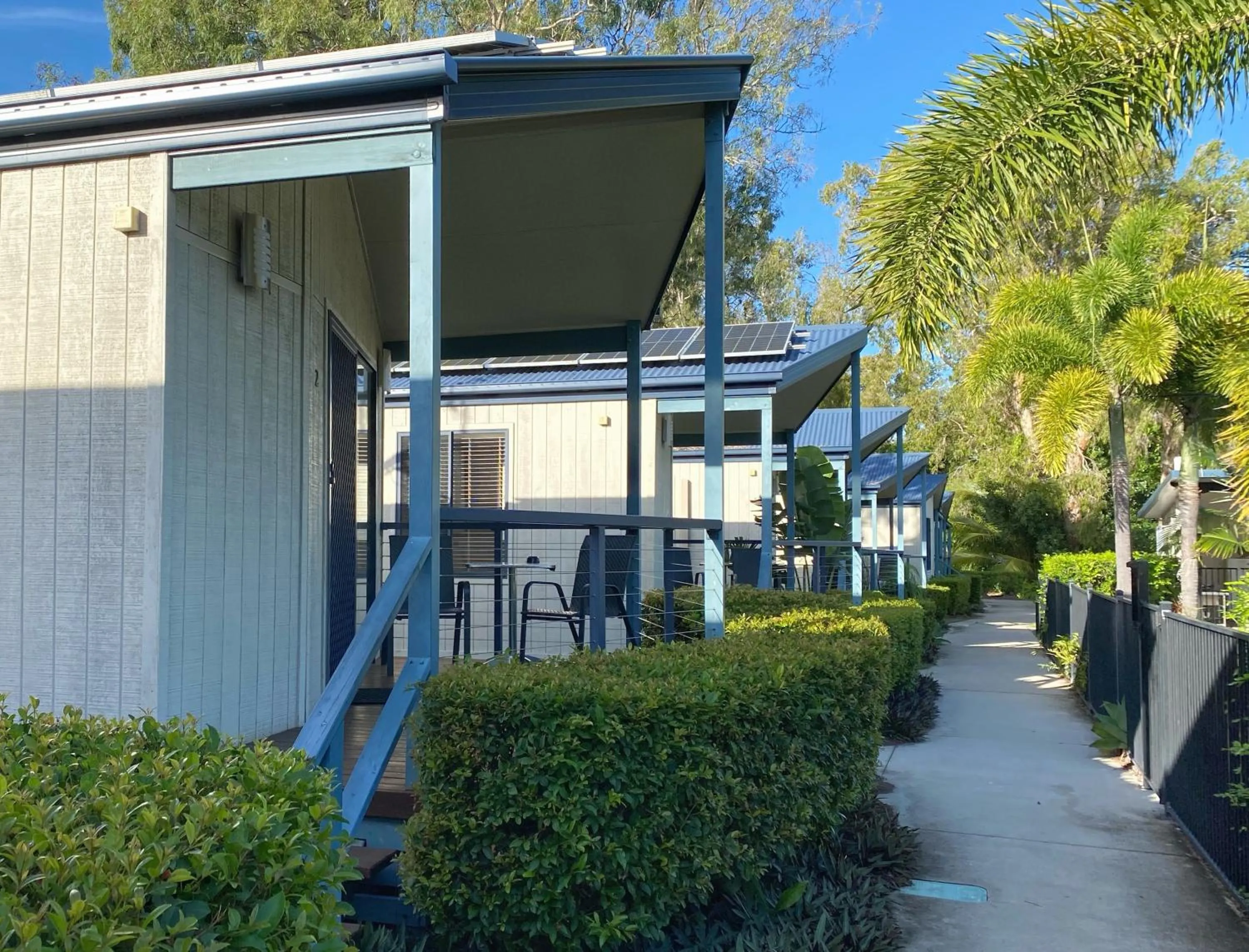 Property building in BIG4 Mackay Blacks Beach Holiday Park