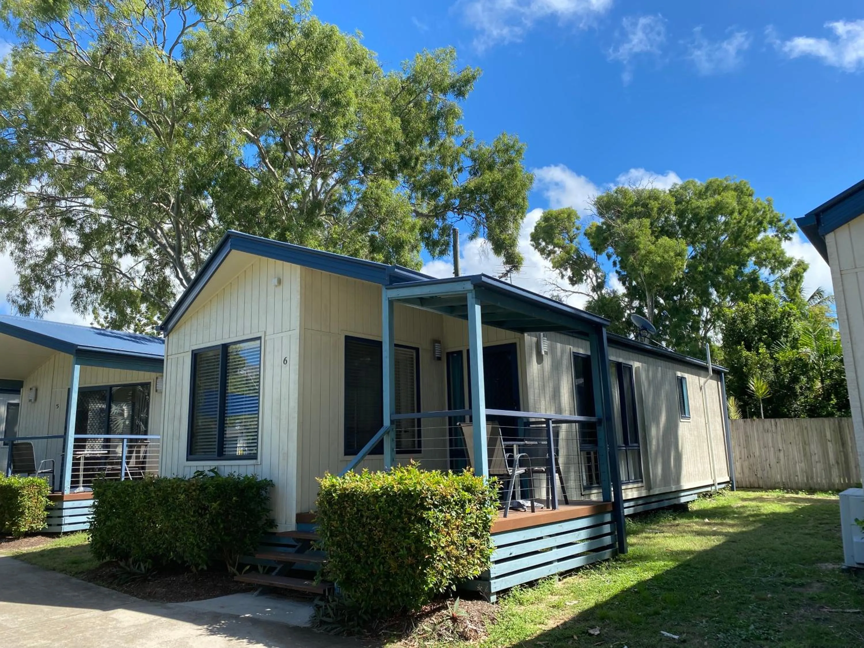 Property building in BIG4 Mackay Blacks Beach Holiday Park