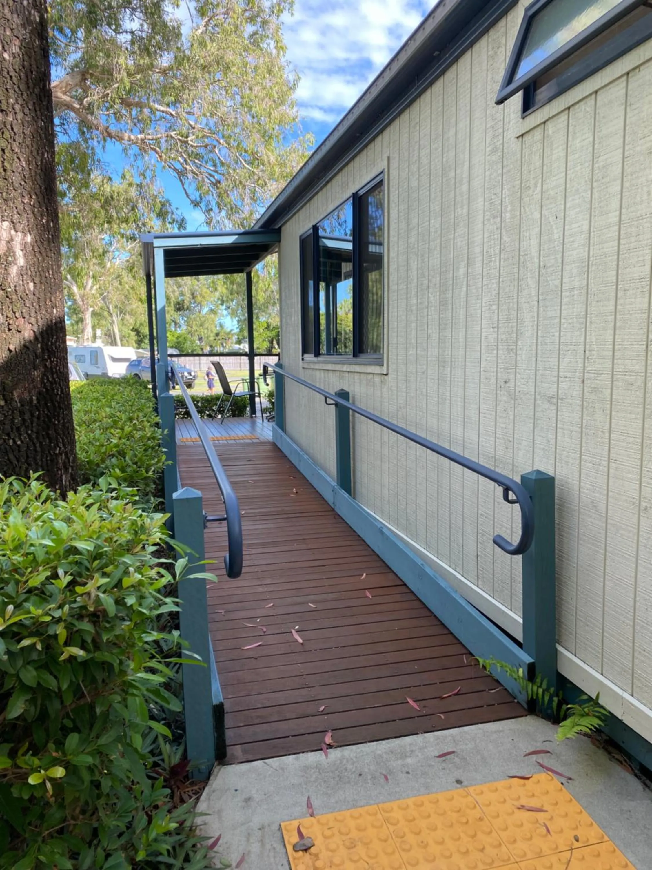 Facade/entrance in BIG4 Mackay Blacks Beach Holiday Park