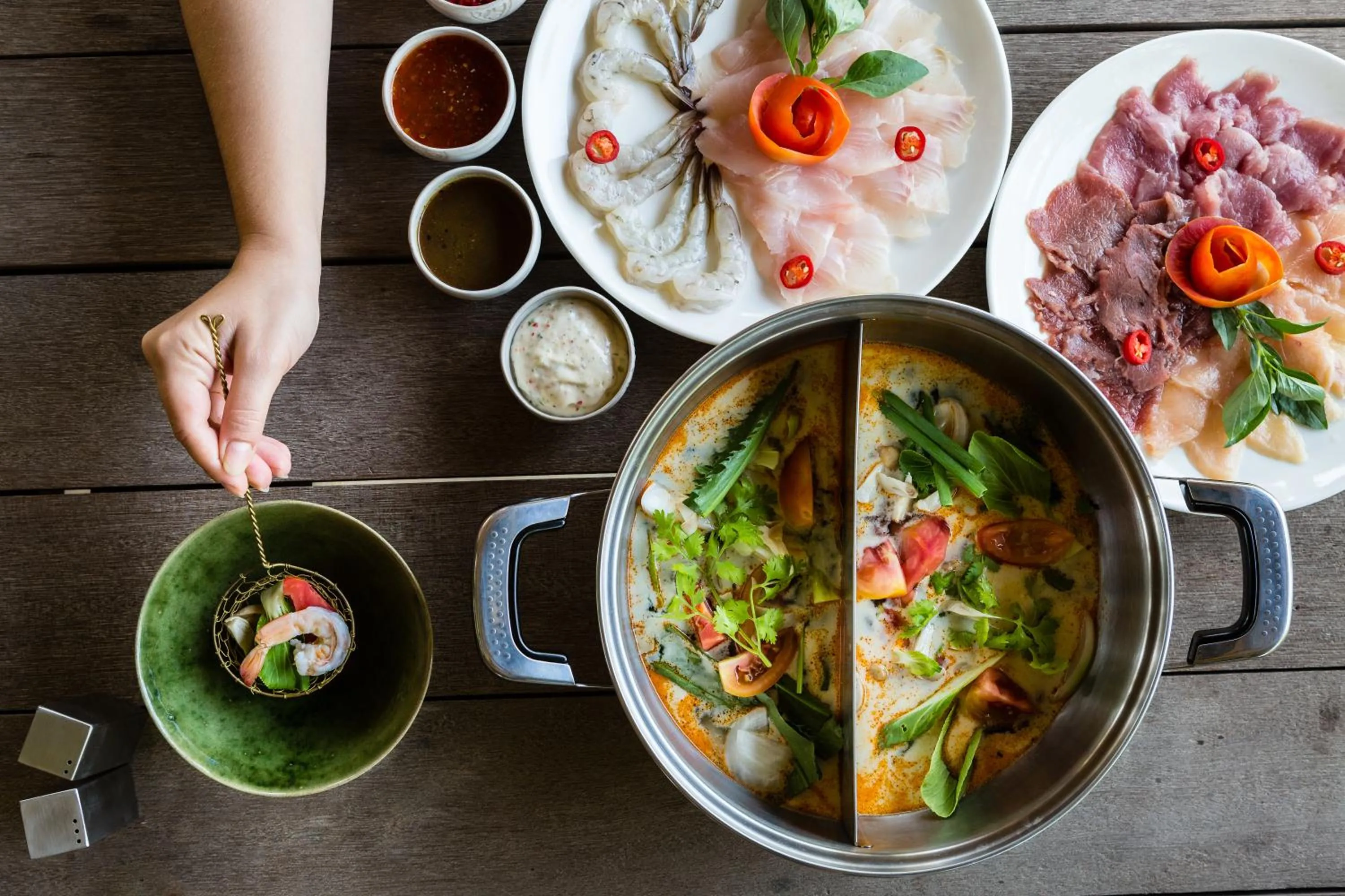 Restaurant/places to eat in Sala Lodges