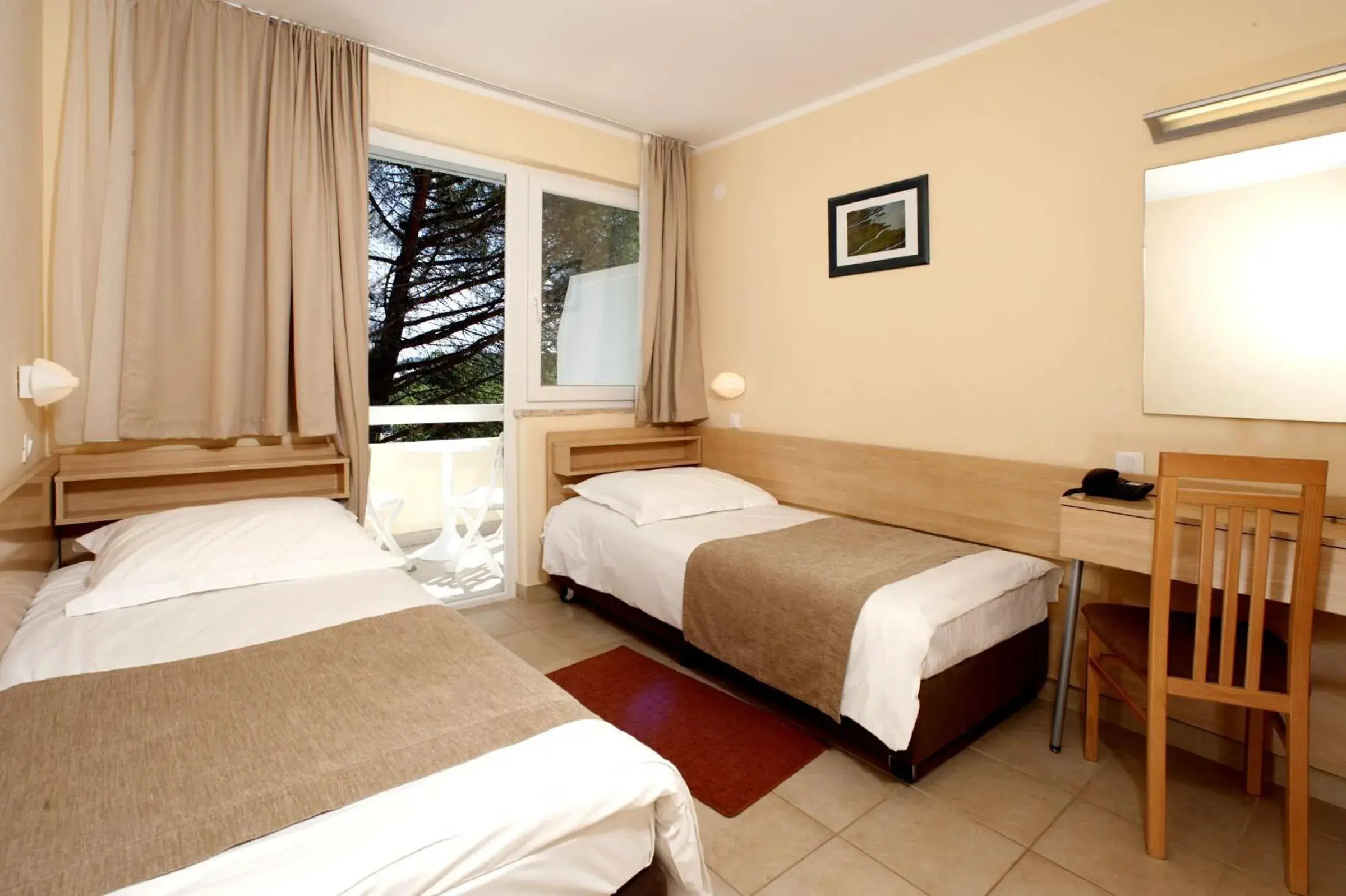 Classic Room with Balcony in Hotel Delfin Plava Laguna Classic Room with Balcony in Hotel Delfin Plava Laguna