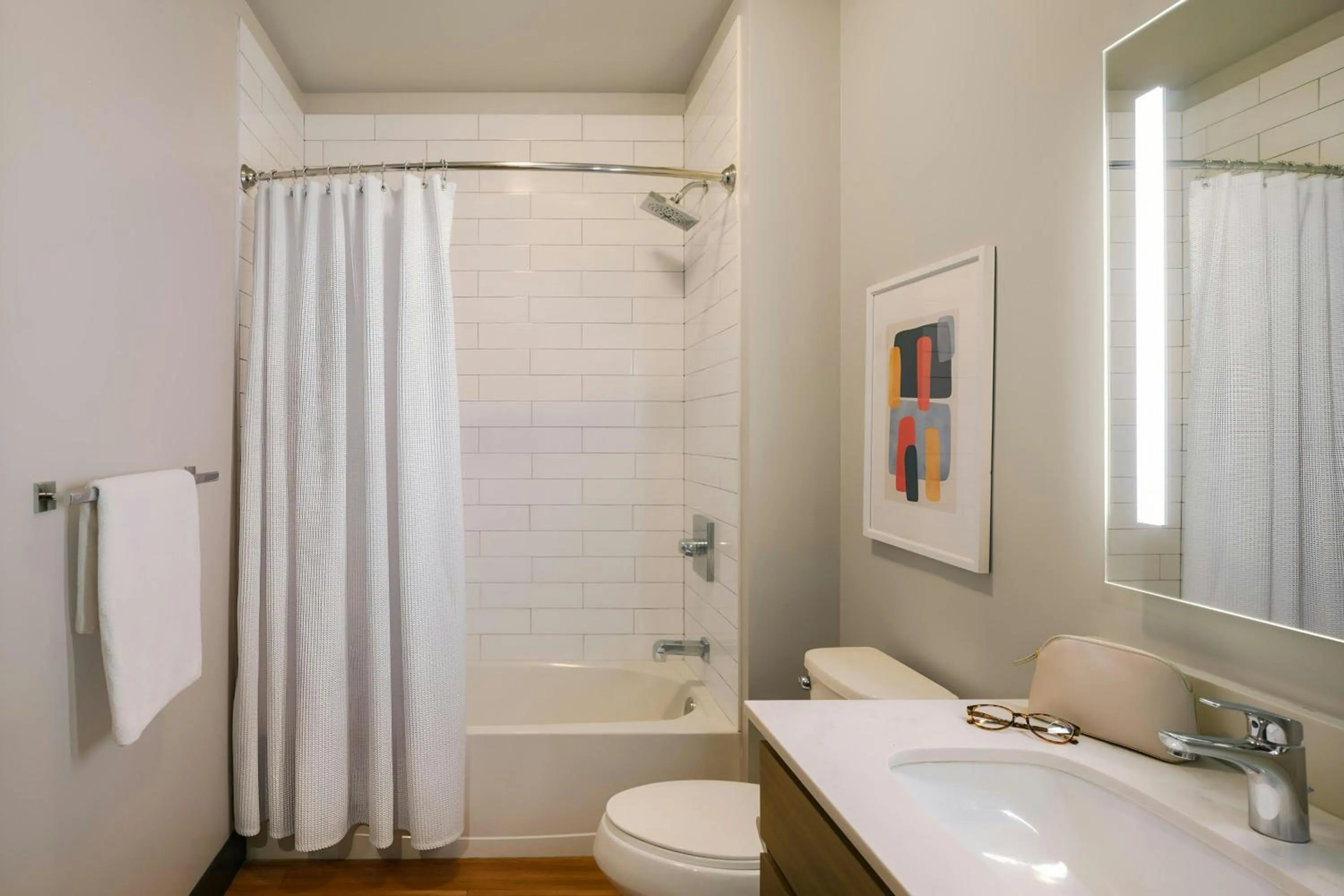 Bathroom in Sonder by Marriott Bonvoy Mill Ave Apartments Tempe