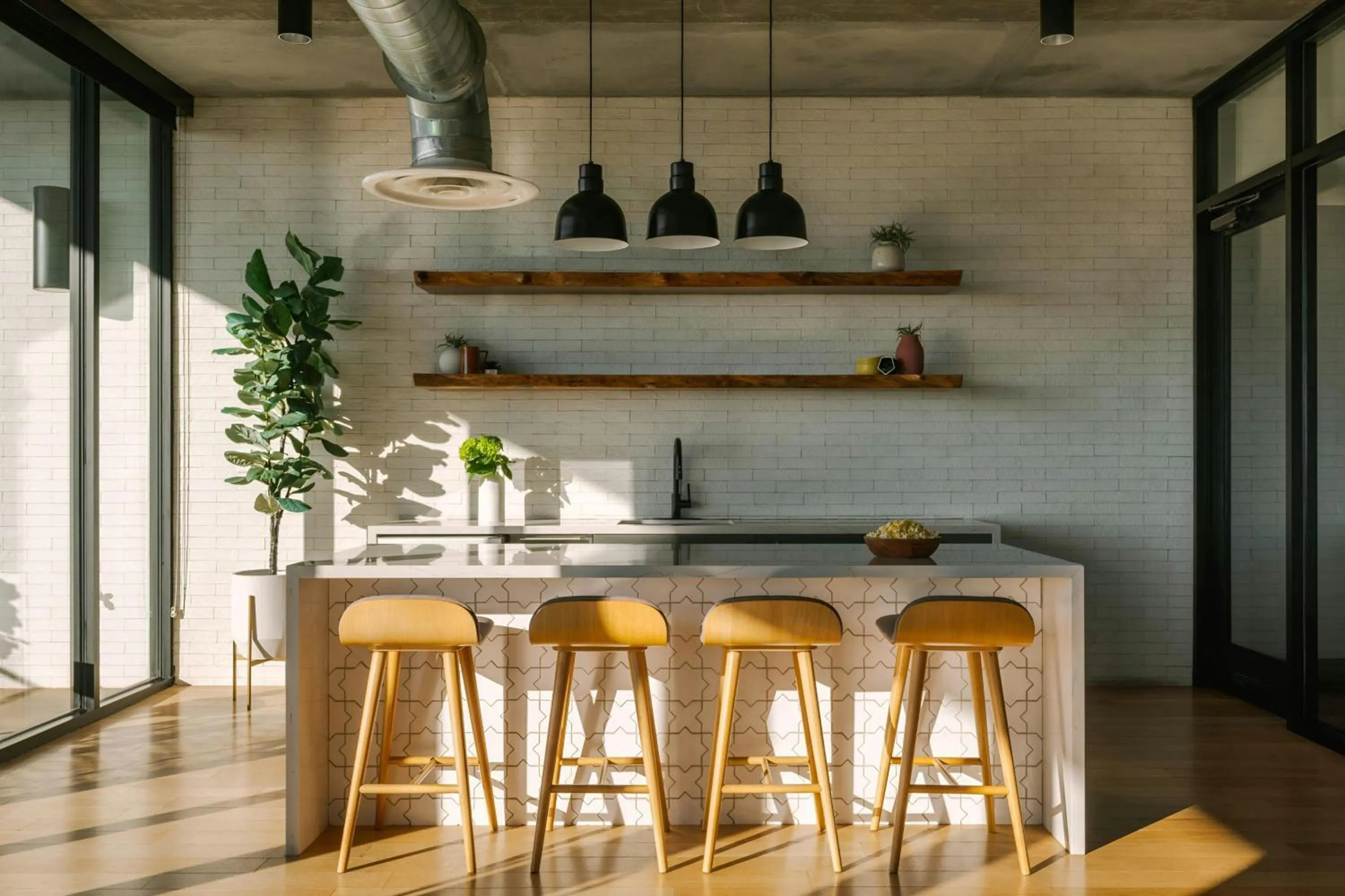 Kitchen or kitchenette in Sonder by Marriott Bonvoy Mill Ave Apartments Tempe