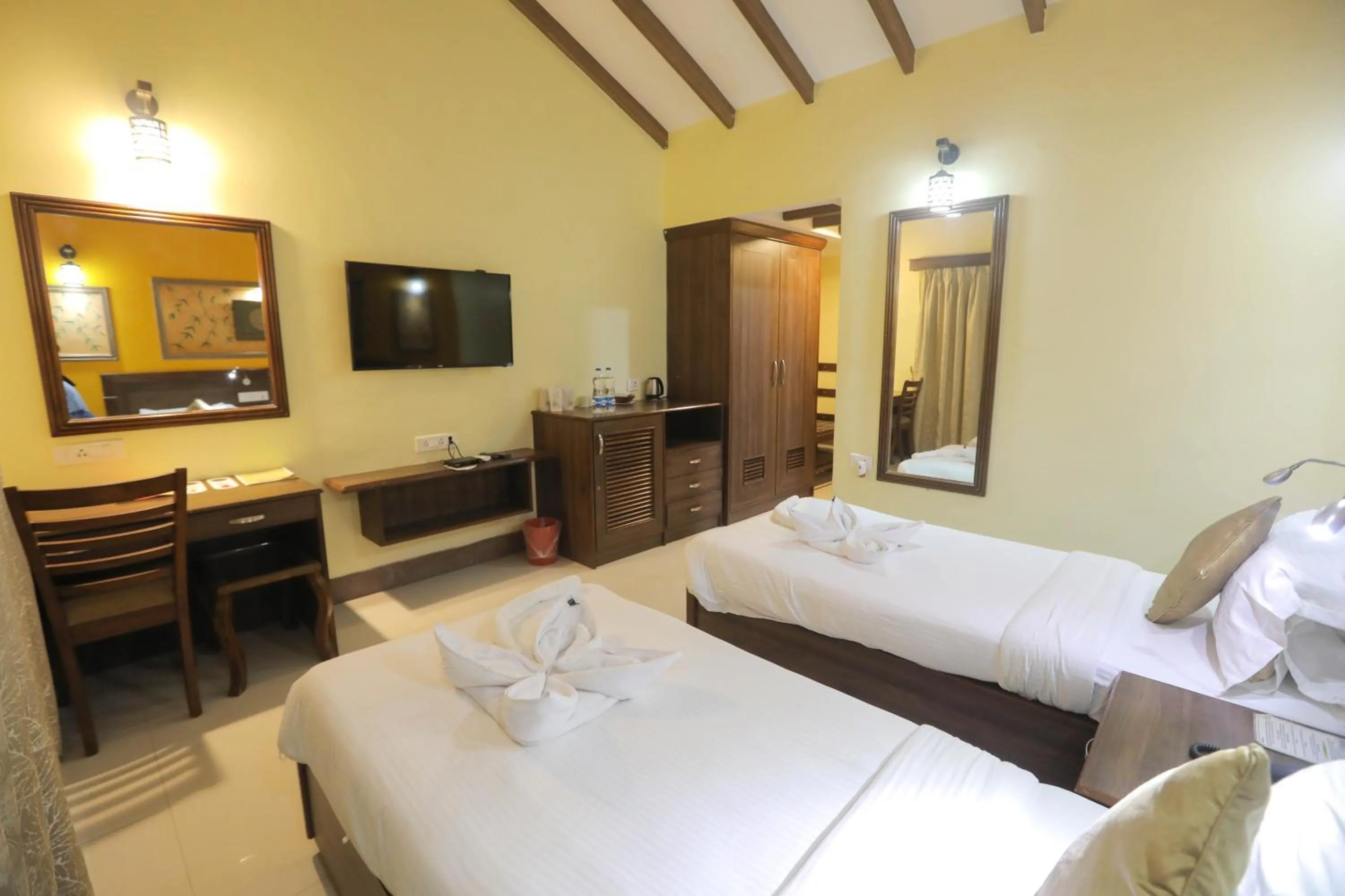 Bedroom, Bed in Hotel Goan Heritage