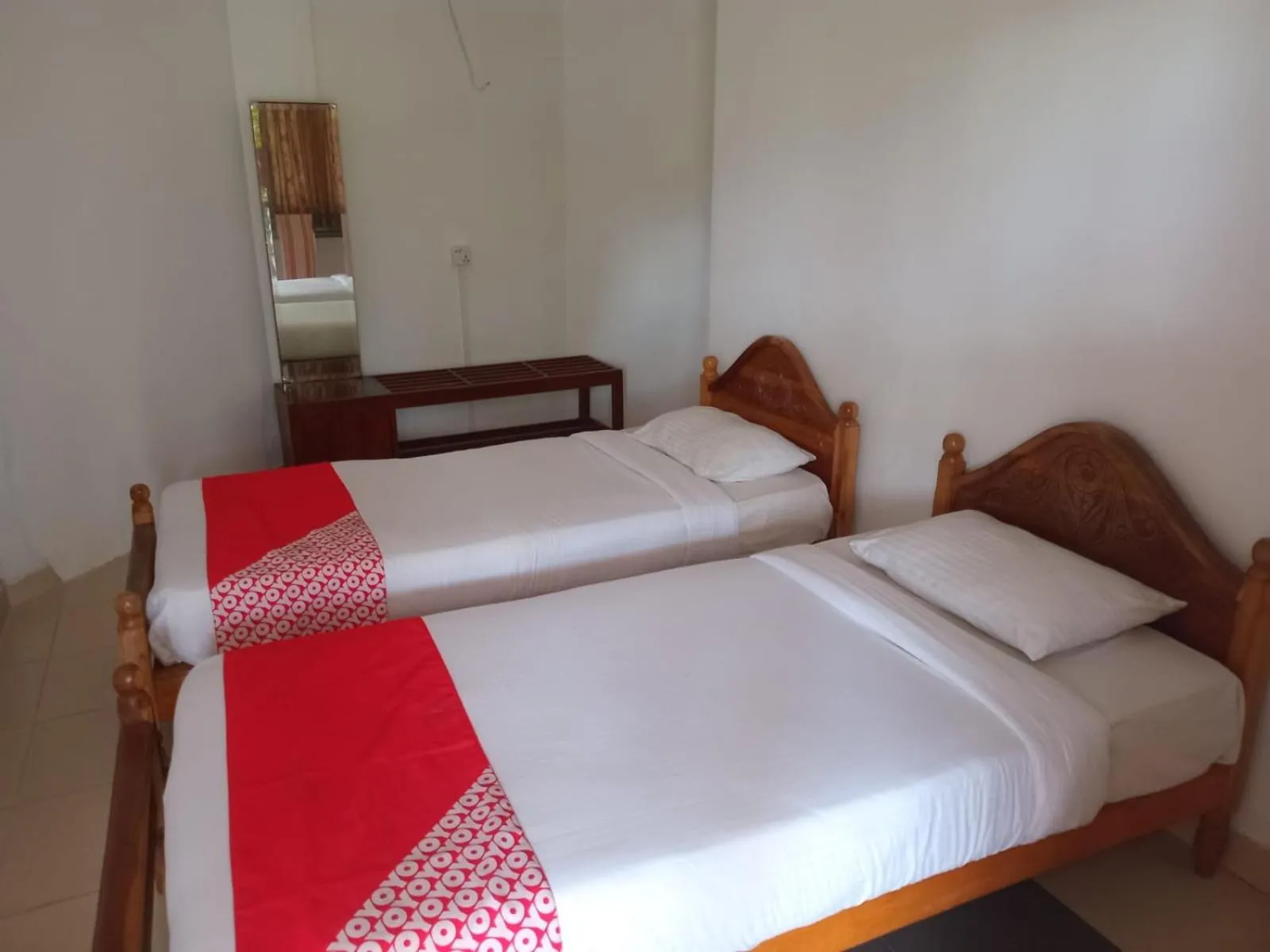 Bed in Blue Haven Guest House