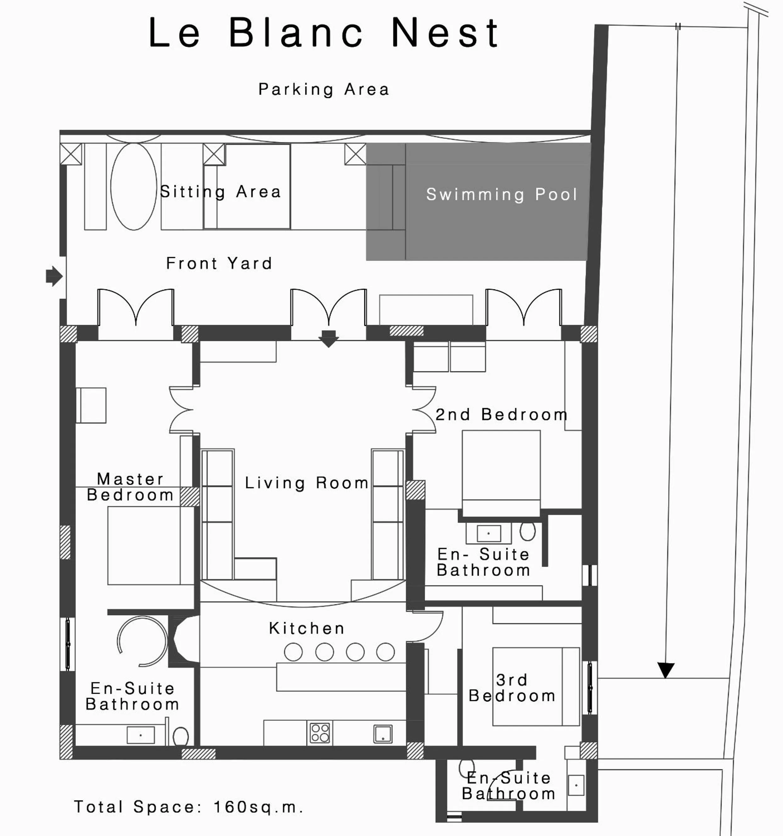 Le Blanc Nest Santorini - Family / Couples Luxury House