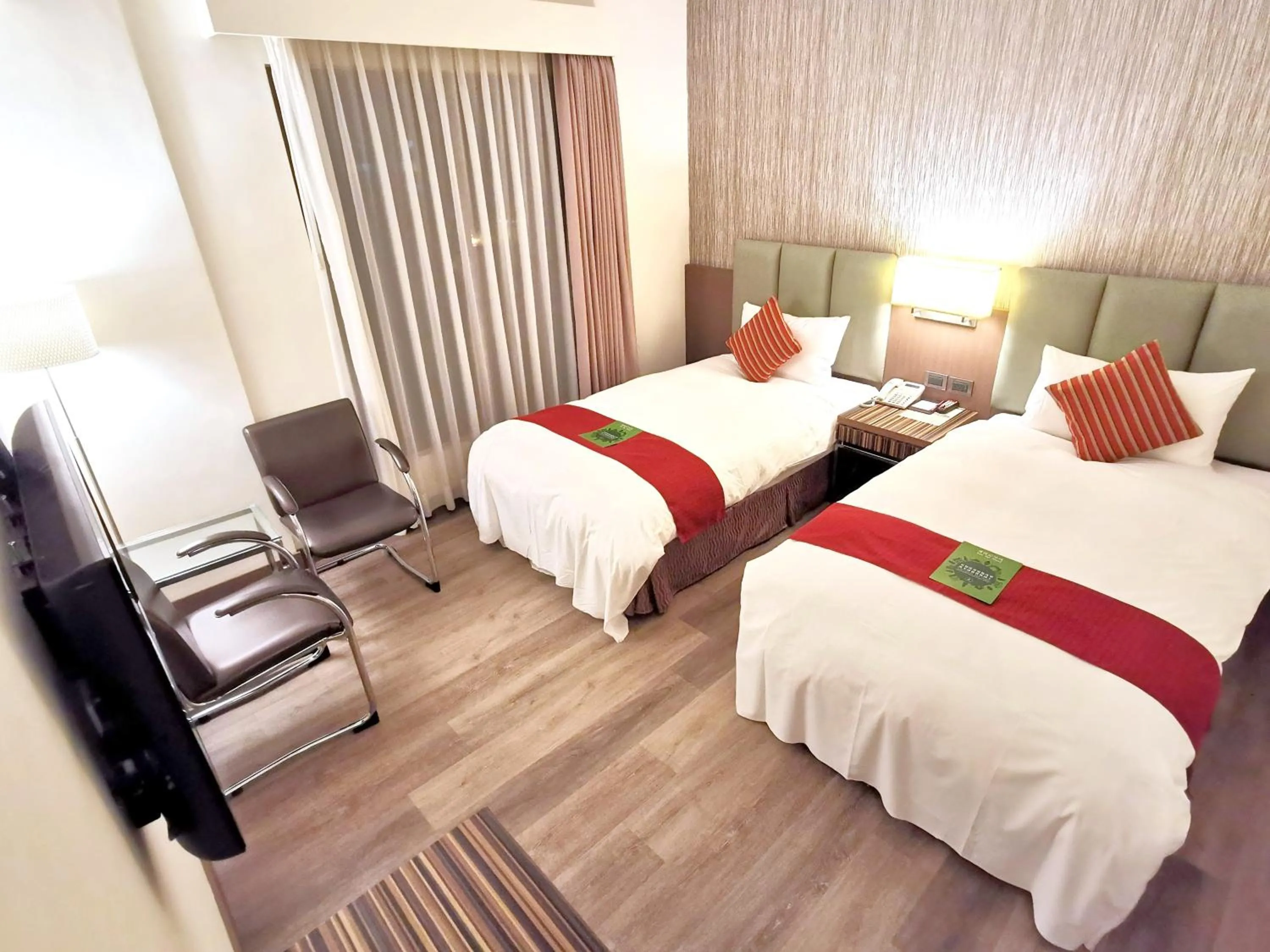 Bed in Lishiuan Hotel