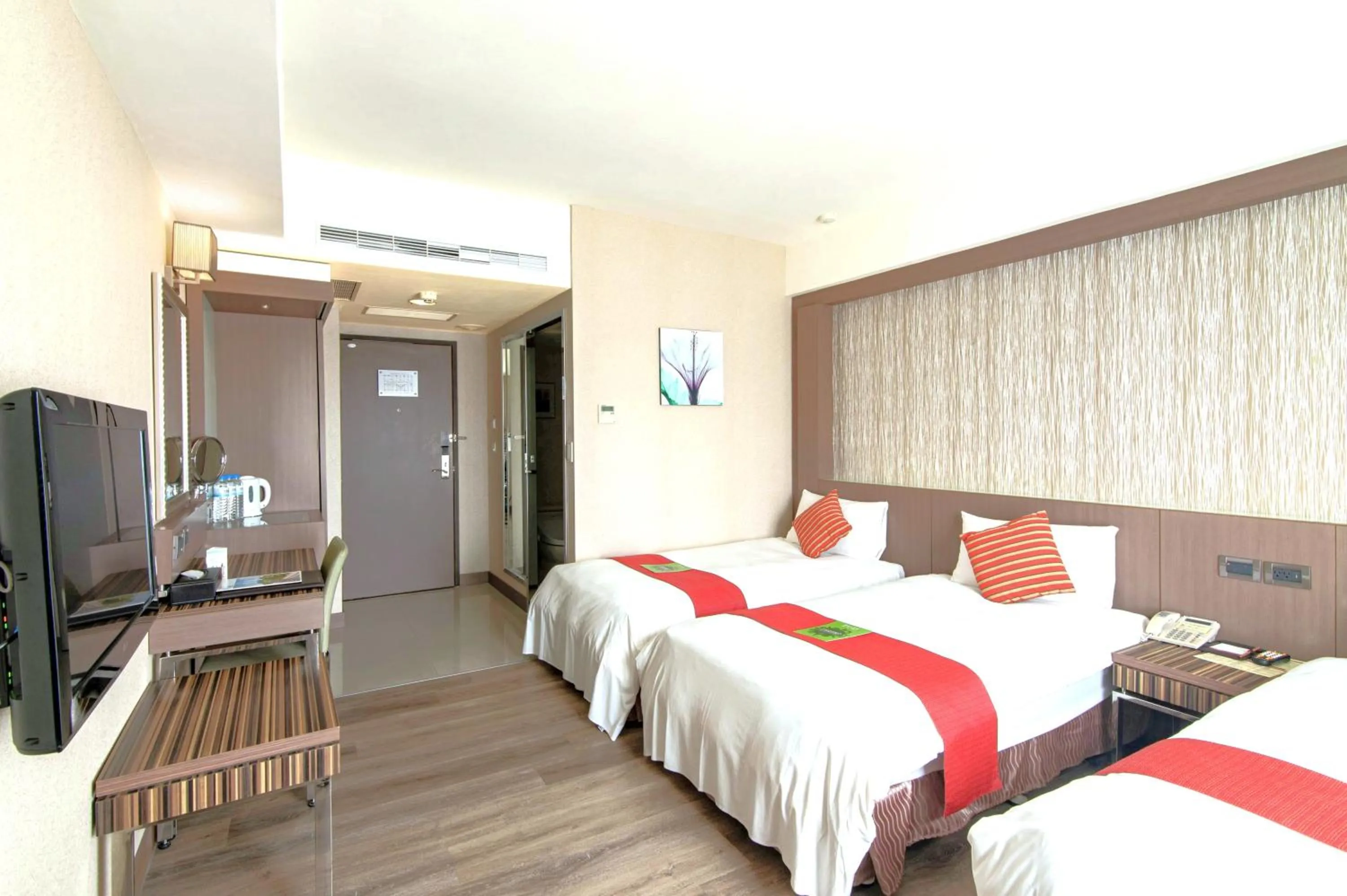 Bed in Lishiuan Hotel