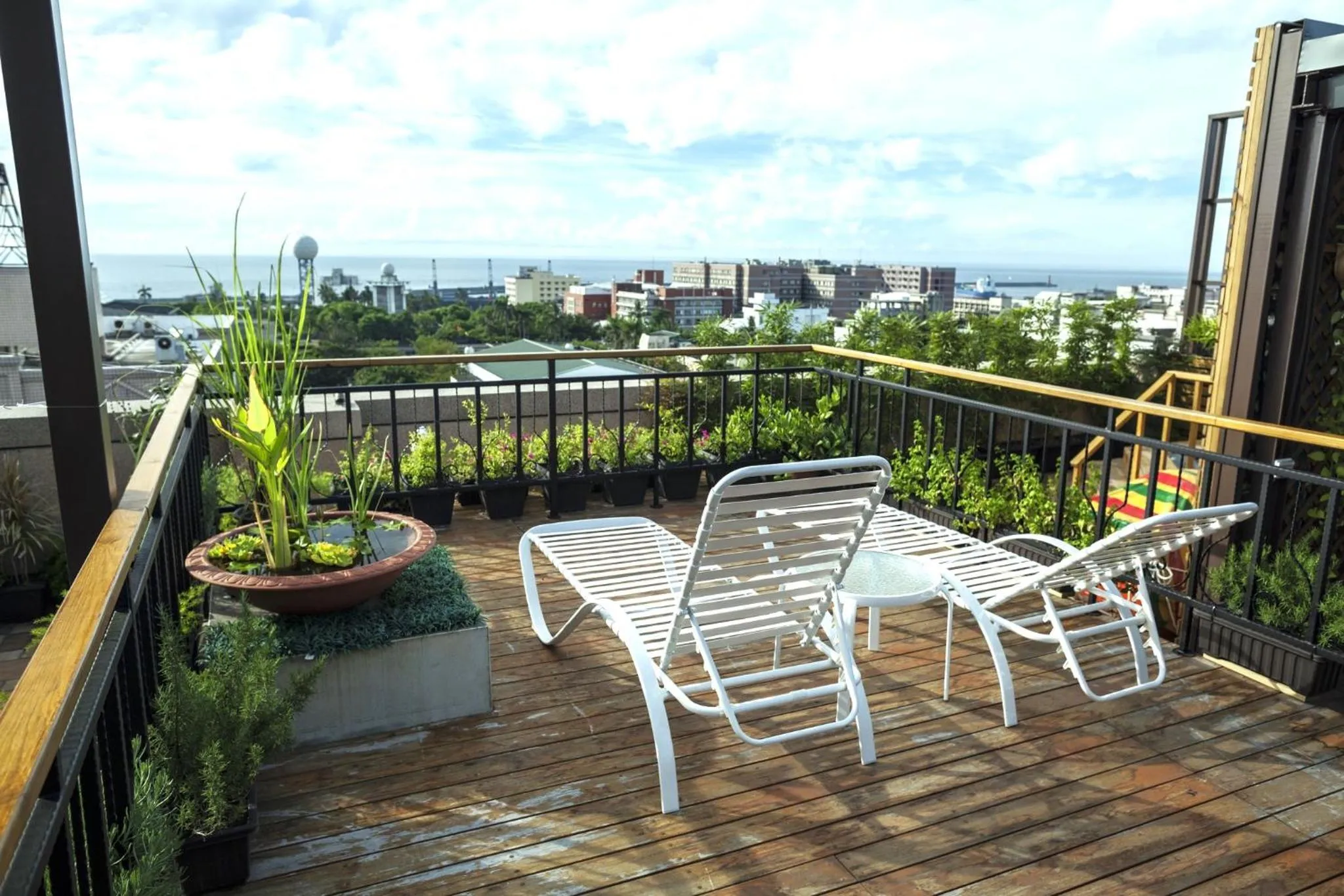 Garden in Lishiuan Hotel
