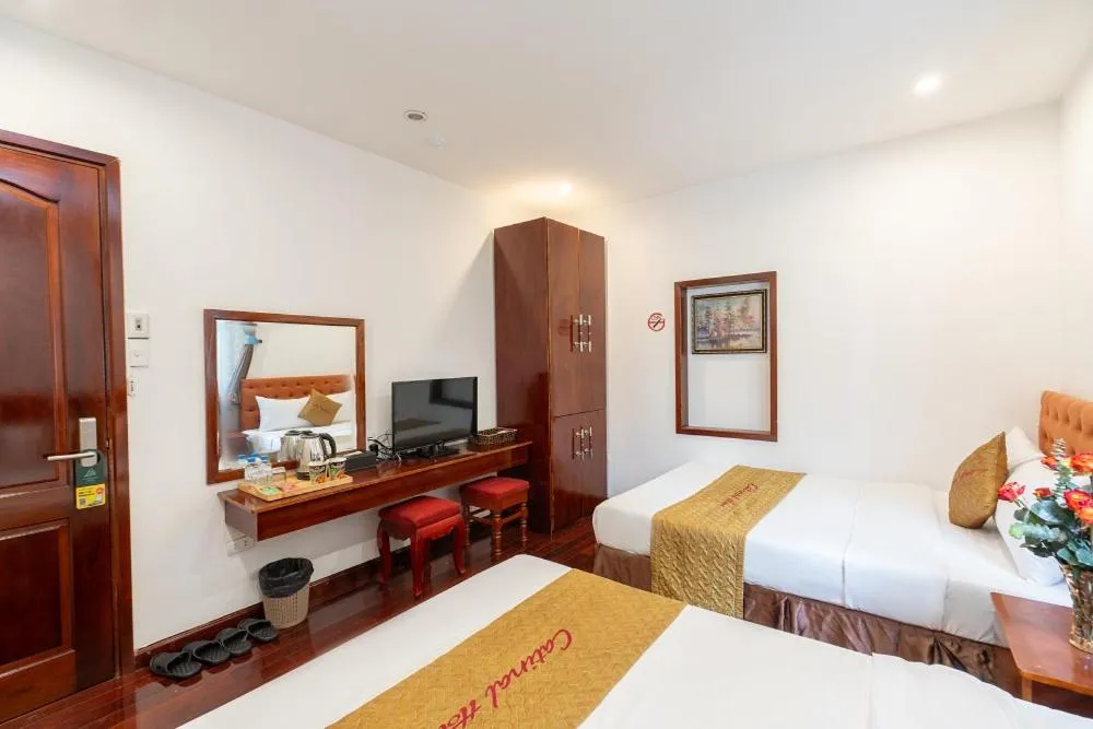 Bed in Catinal Hotel