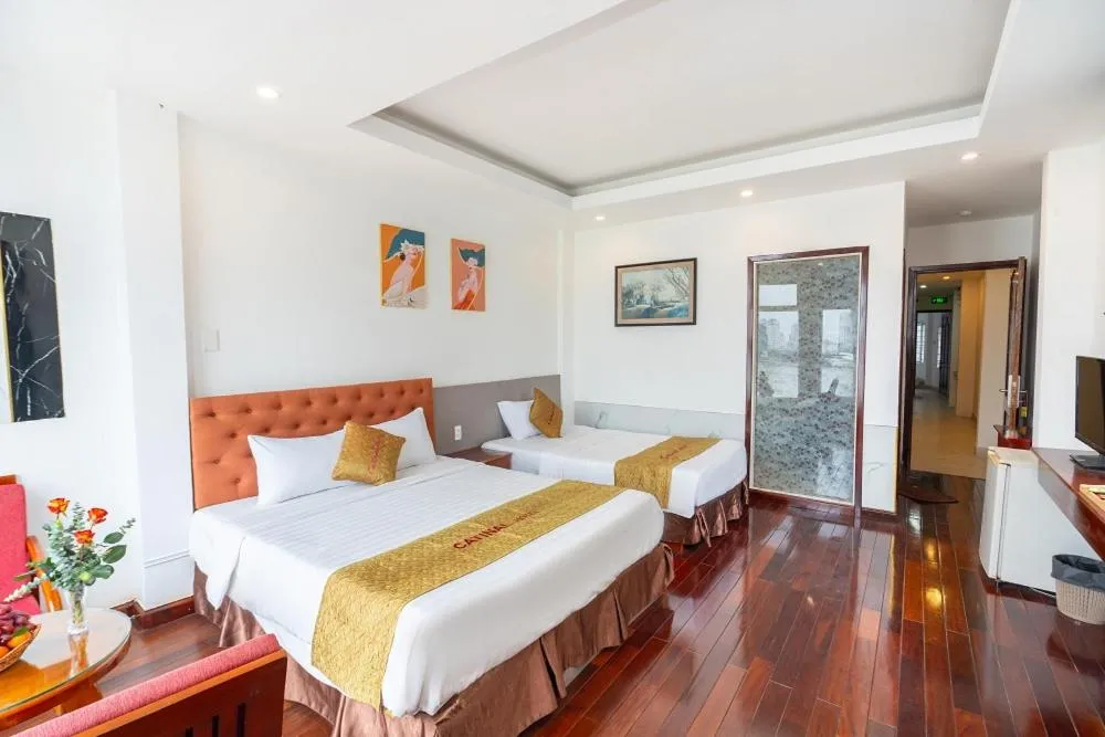 Bed in Catinal Hotel