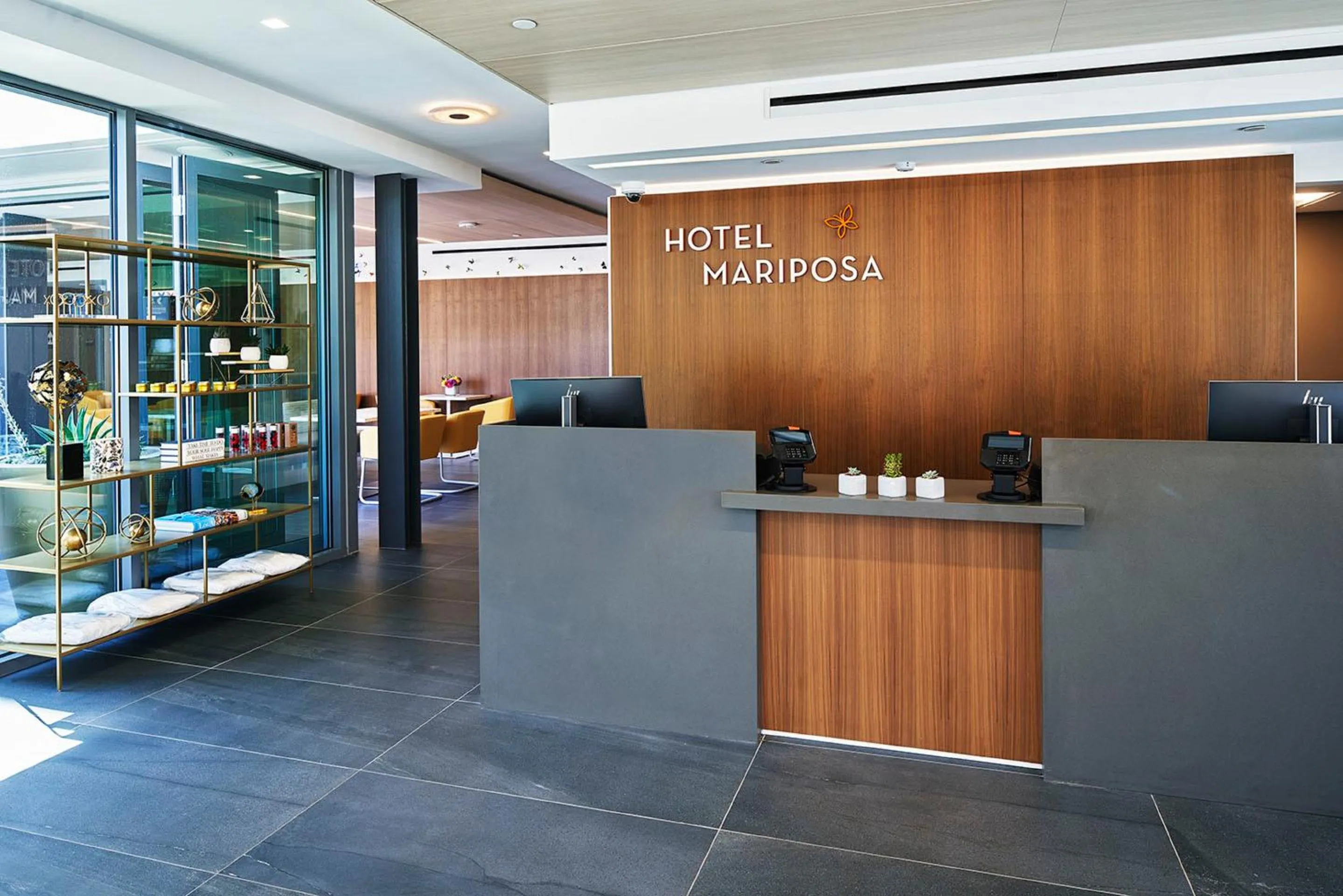 Lobby or reception in Hotel Mariposa