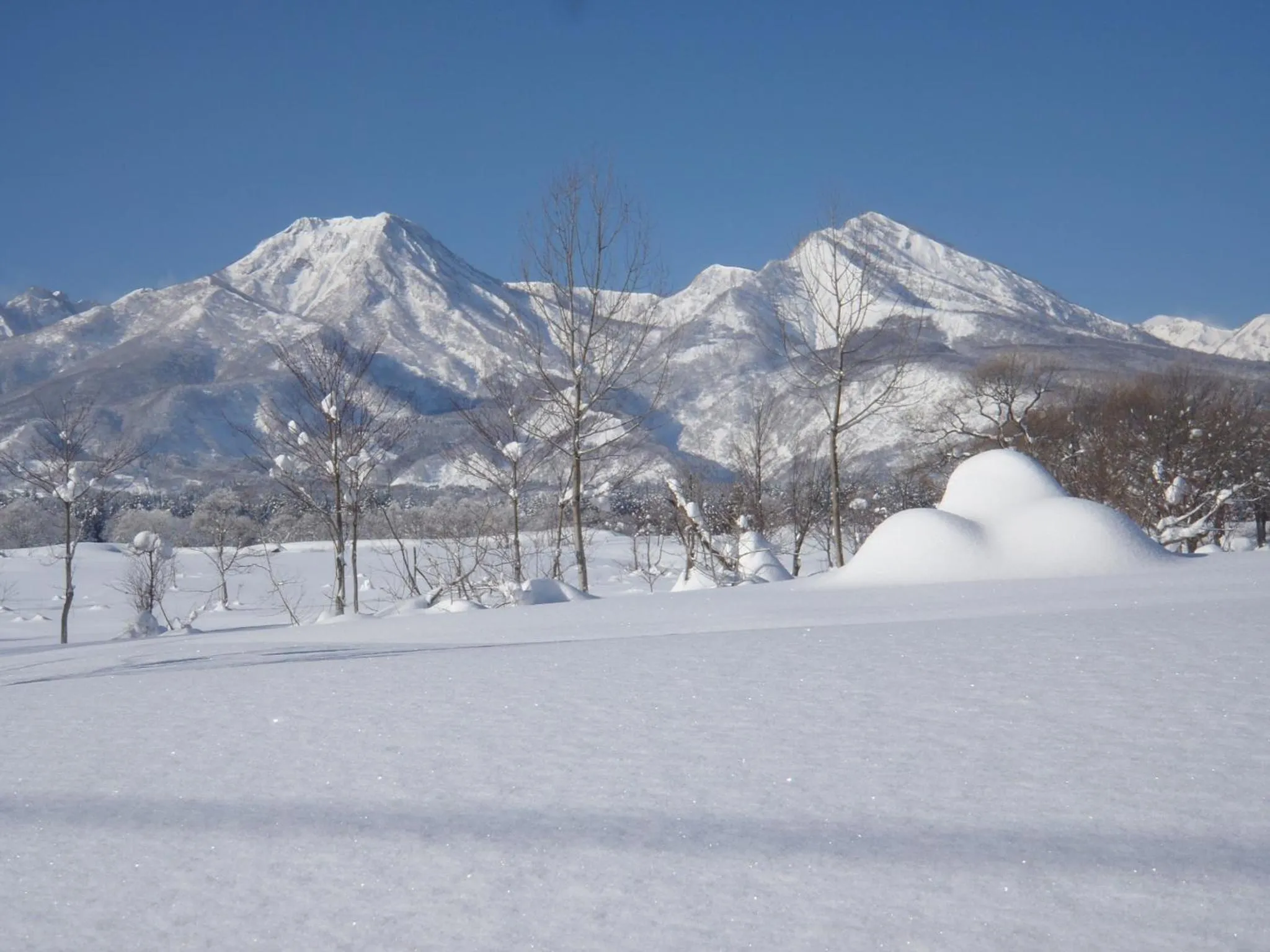 Natural landscape in Mont Cervin Myoko