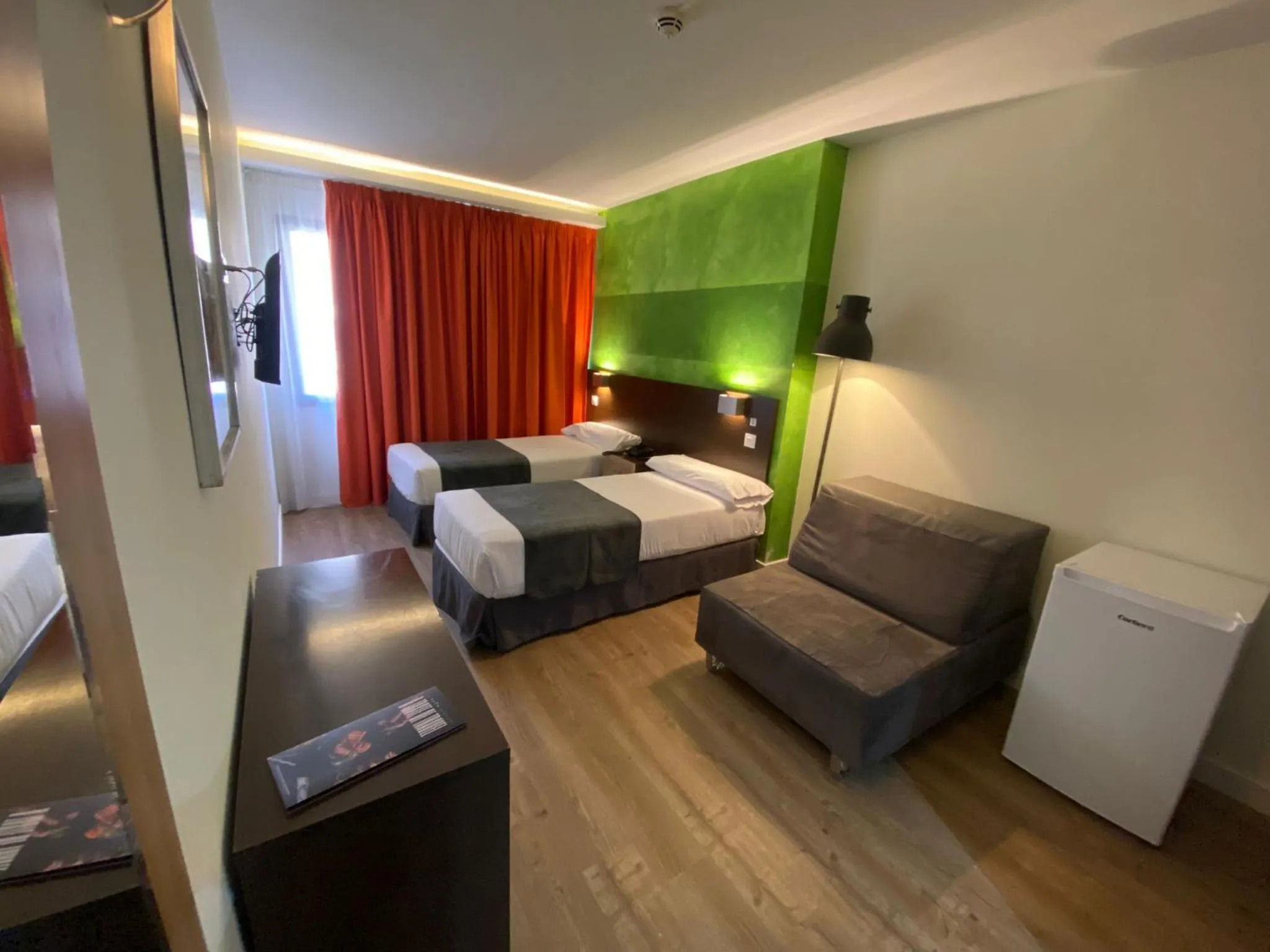 Bed in Apartamentos Recoletos