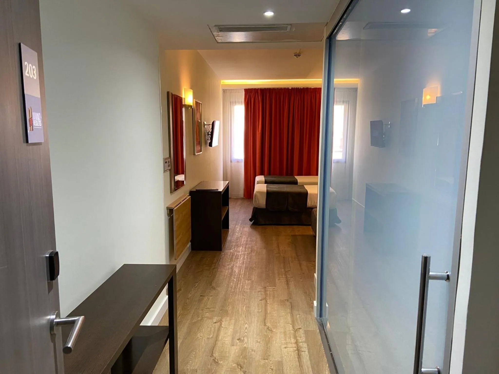 Bed in Apartamentos Recoletos