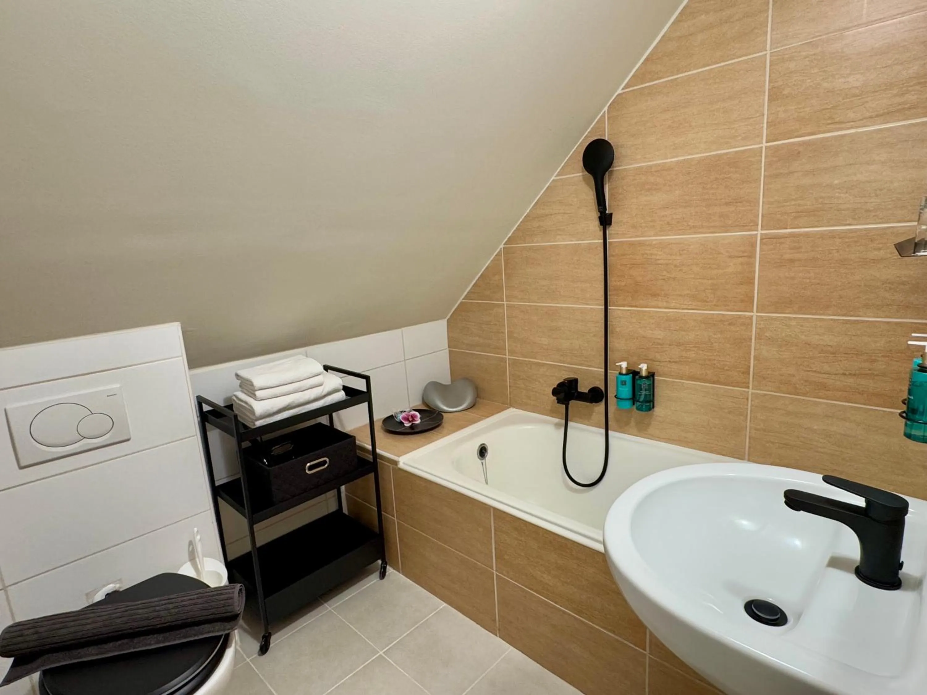 Bathroom in Margaréta Garden & SPA