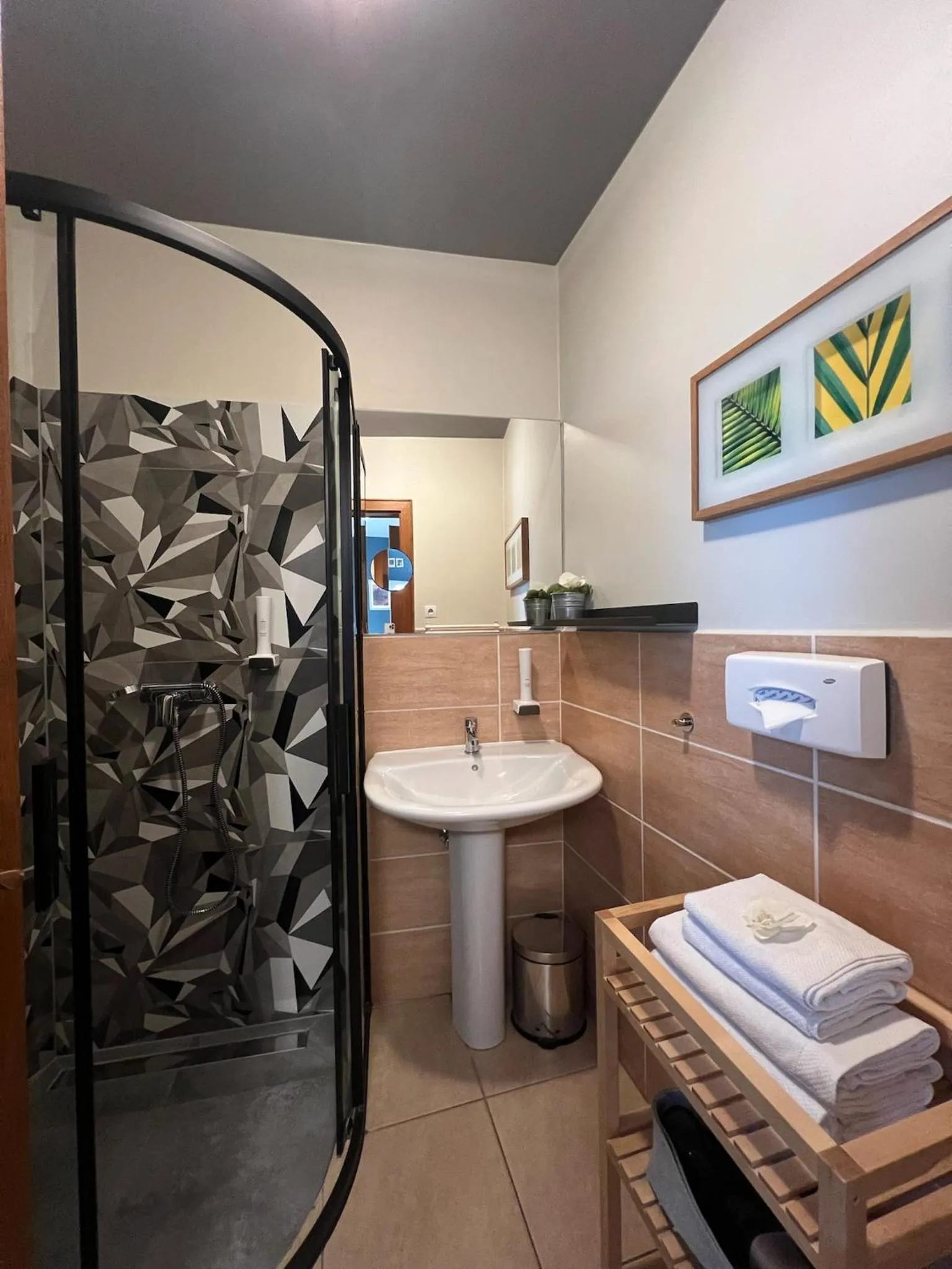 Shower in Margaréta Garden & SPA