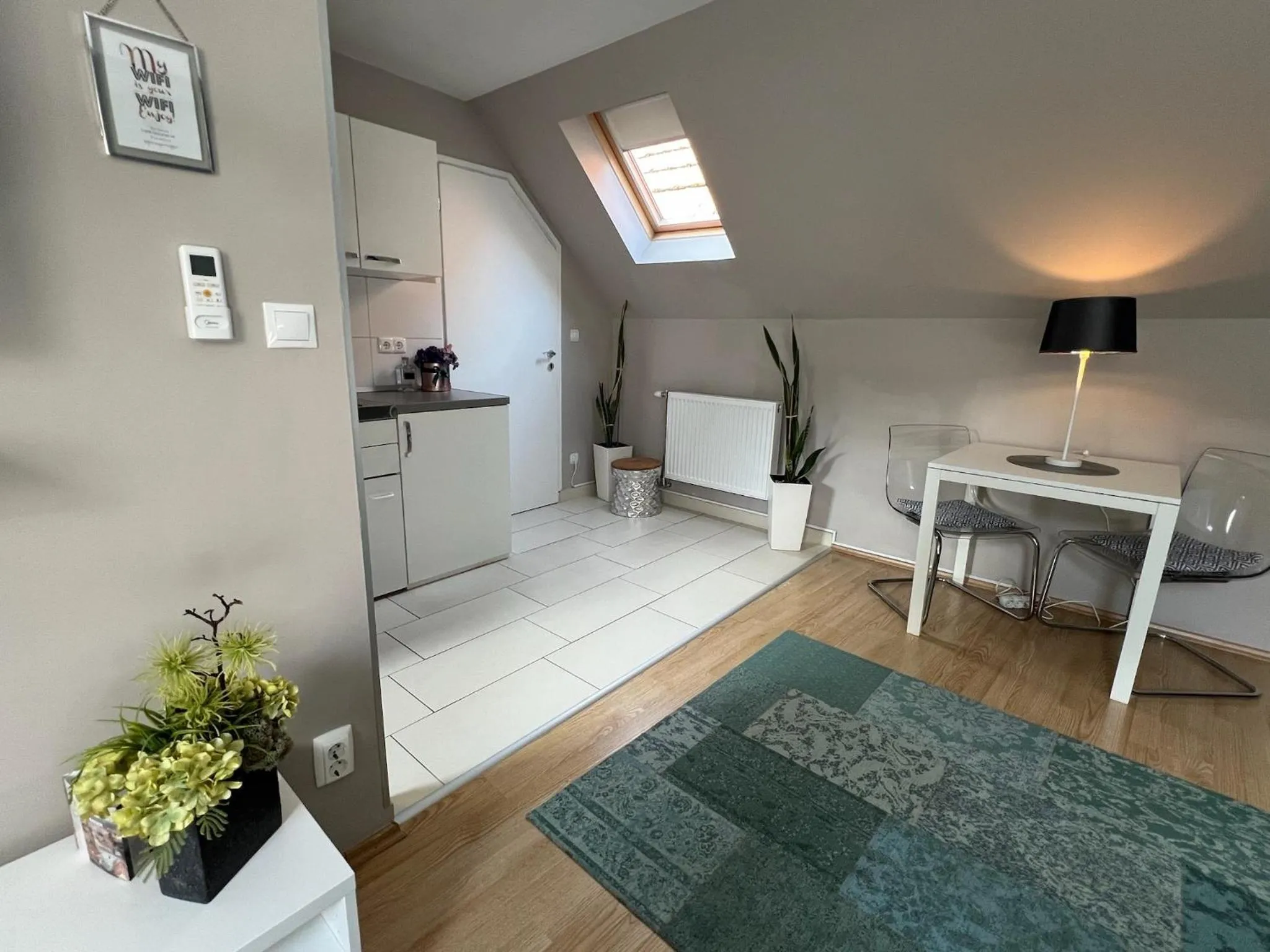 Kitchen or kitchenette in Margaréta Garden & SPA