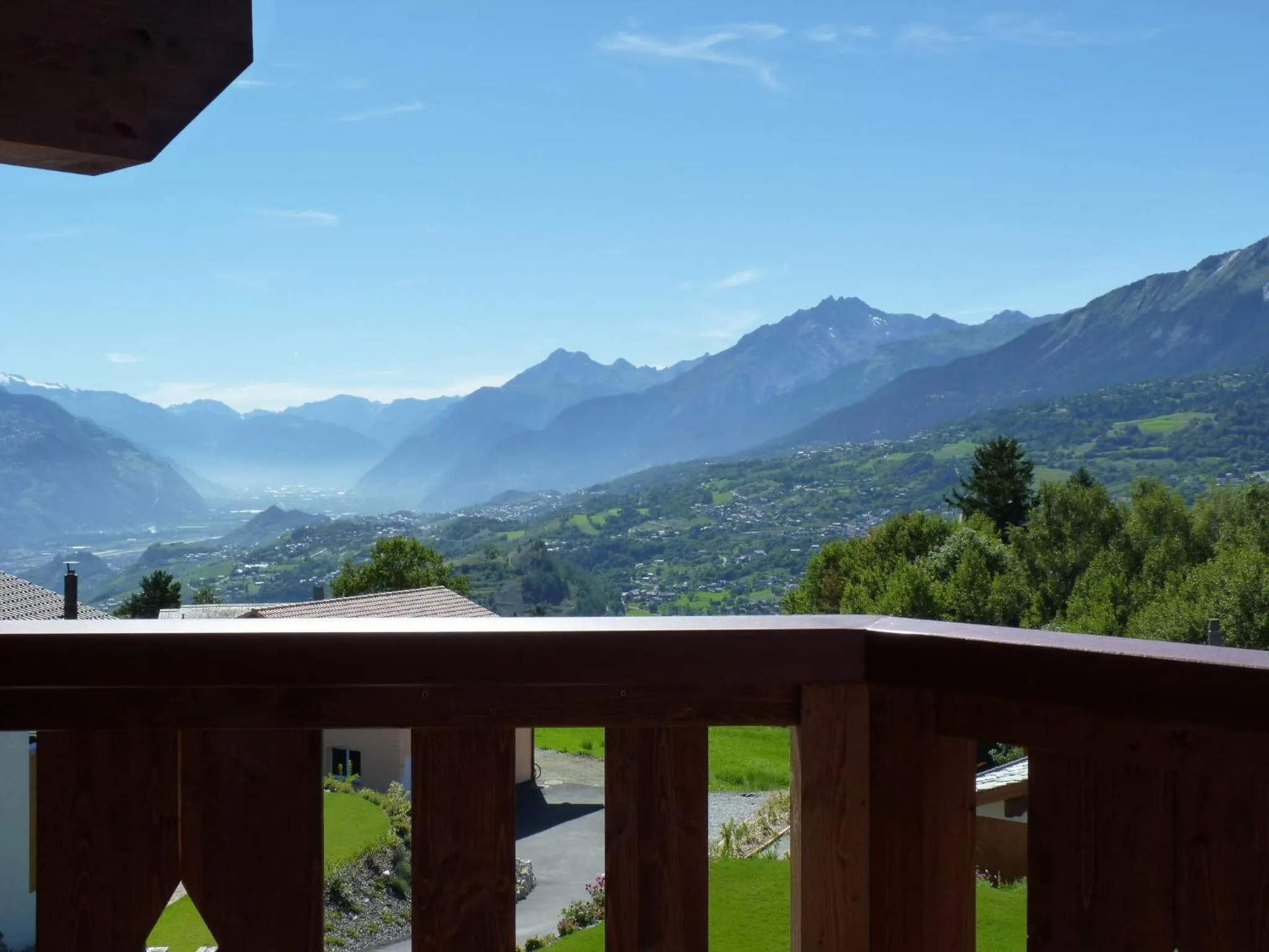 View (from property/room) in Chalet des Alpes