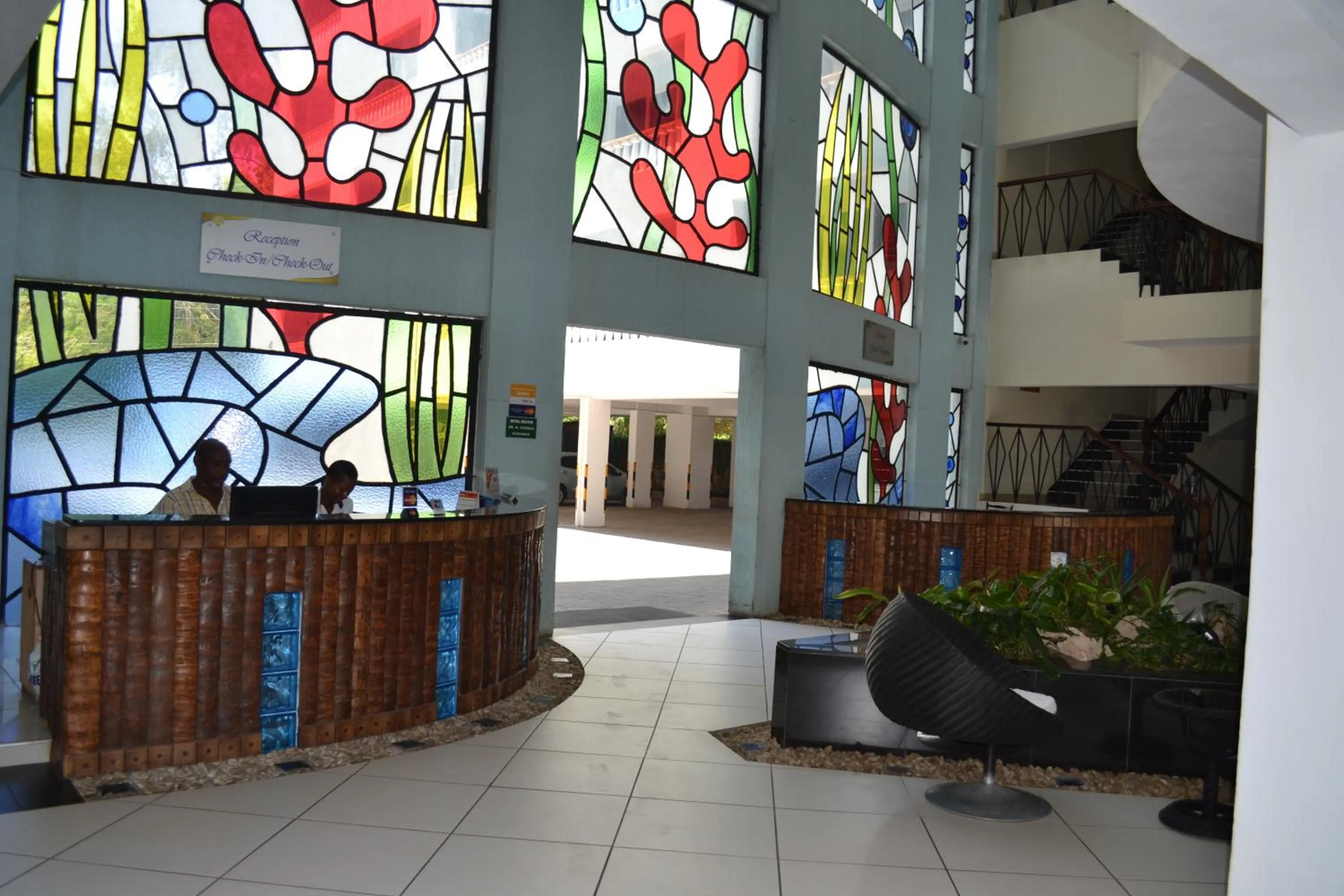 Lobby or reception in Cowrie Shell Beach Apartments Official