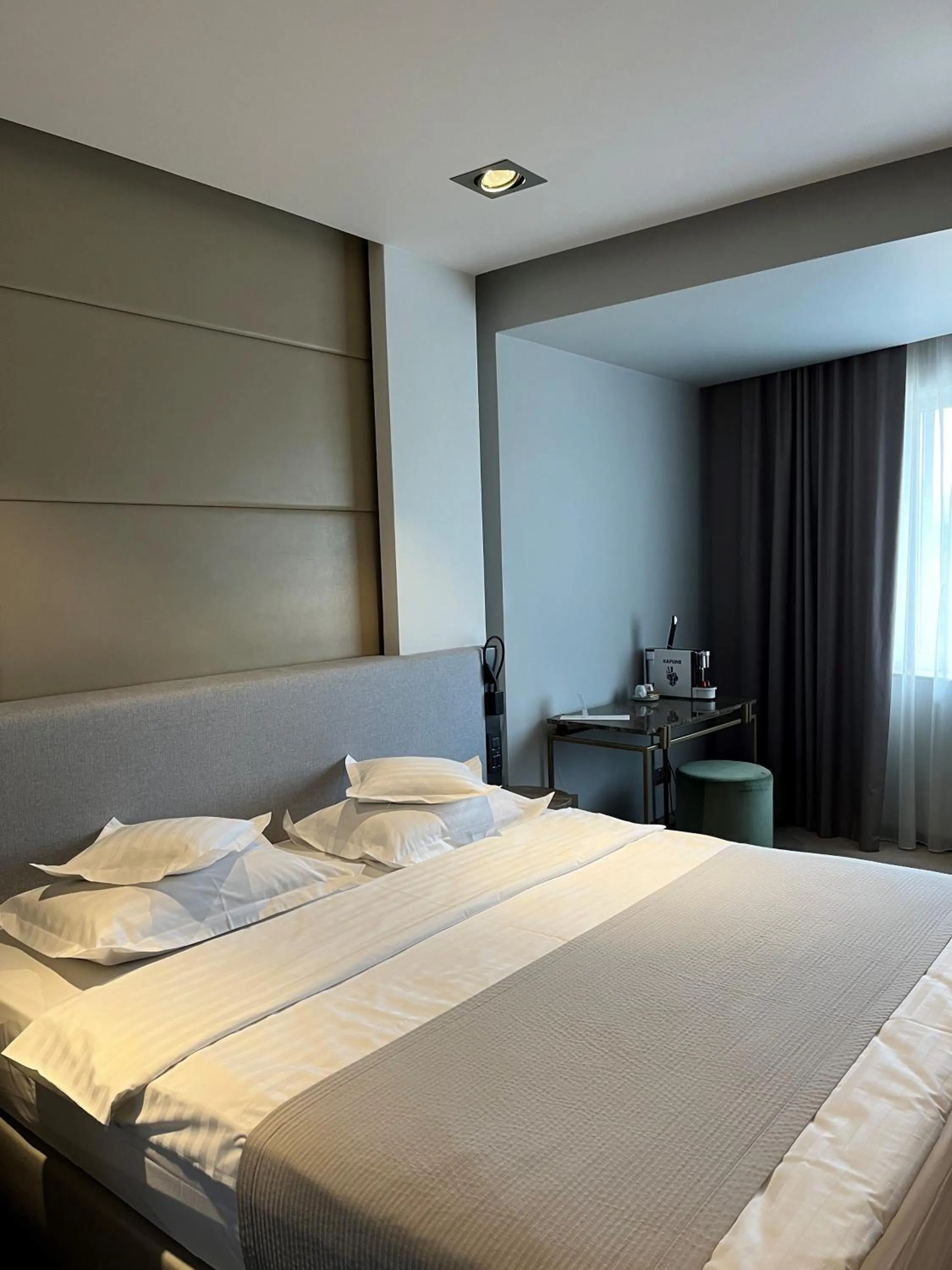 Bed in Hotel River Park