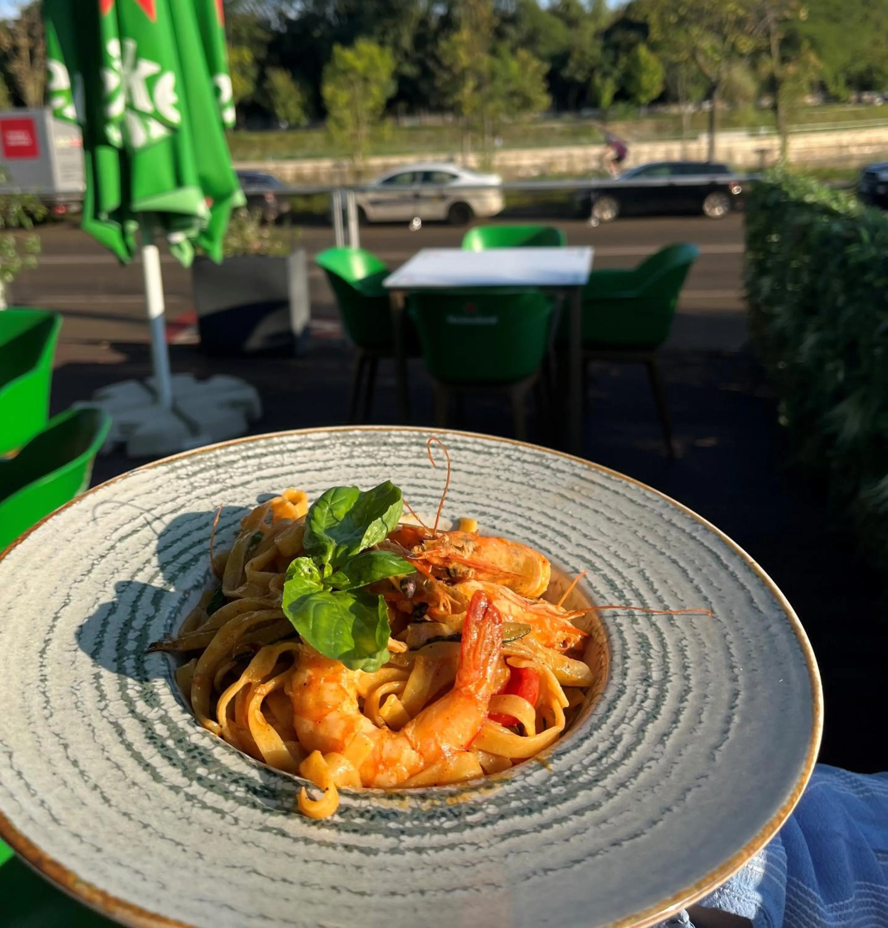 Restaurant/places to eat in Hotel River Park